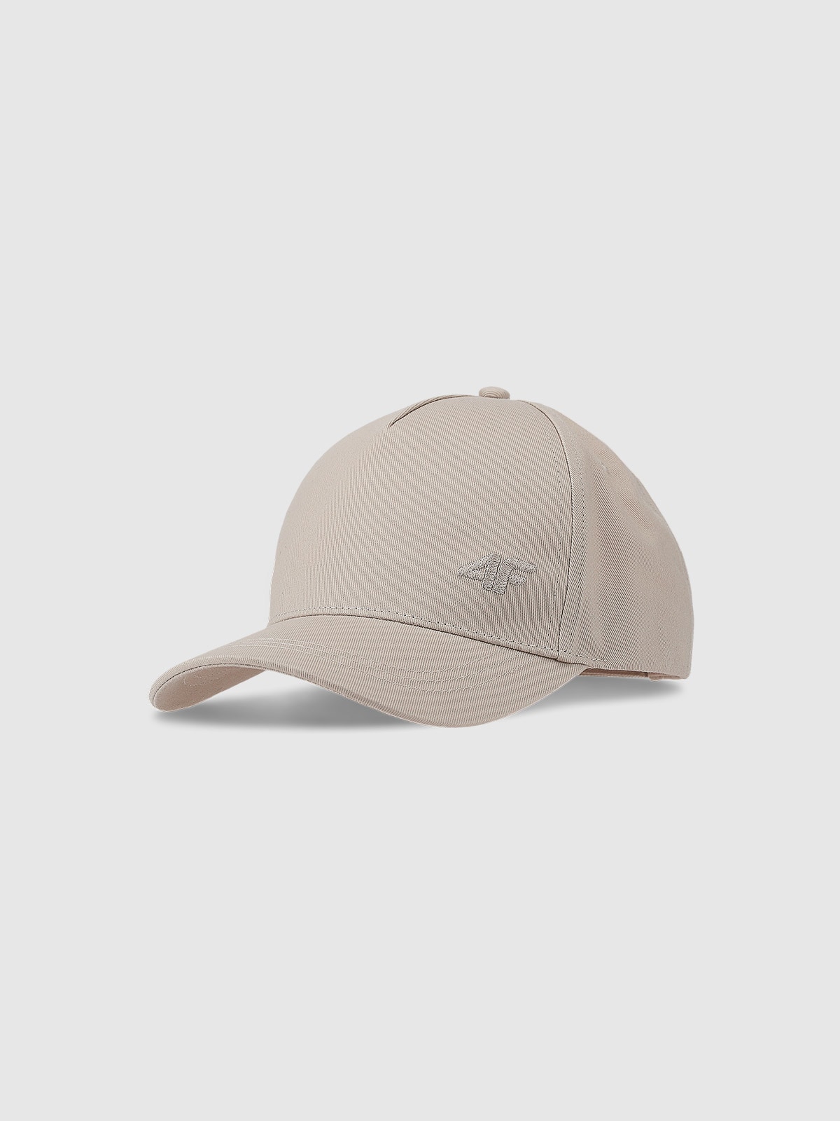 Czapka z daszkiem strapback dziecięca - beżowa Uniwersalny