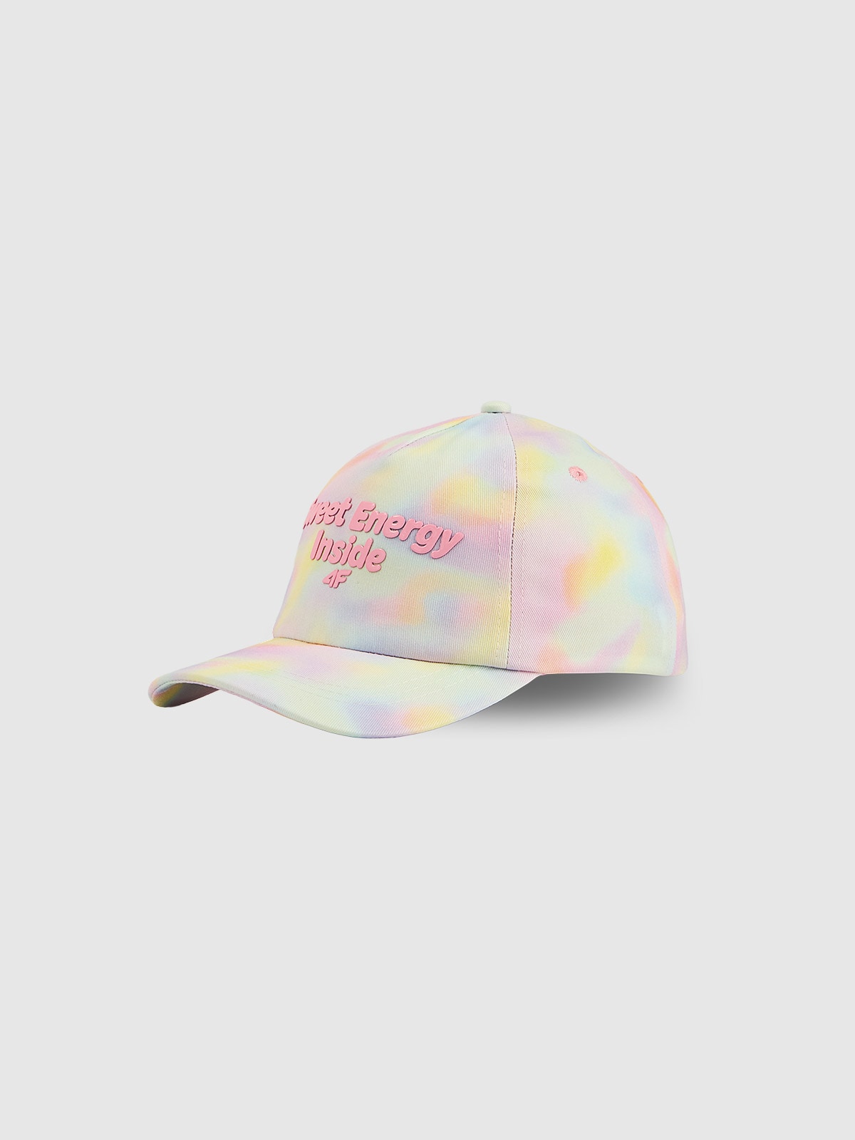 4F Czapka z daszkiem strapback dziecięca - multikolor MT