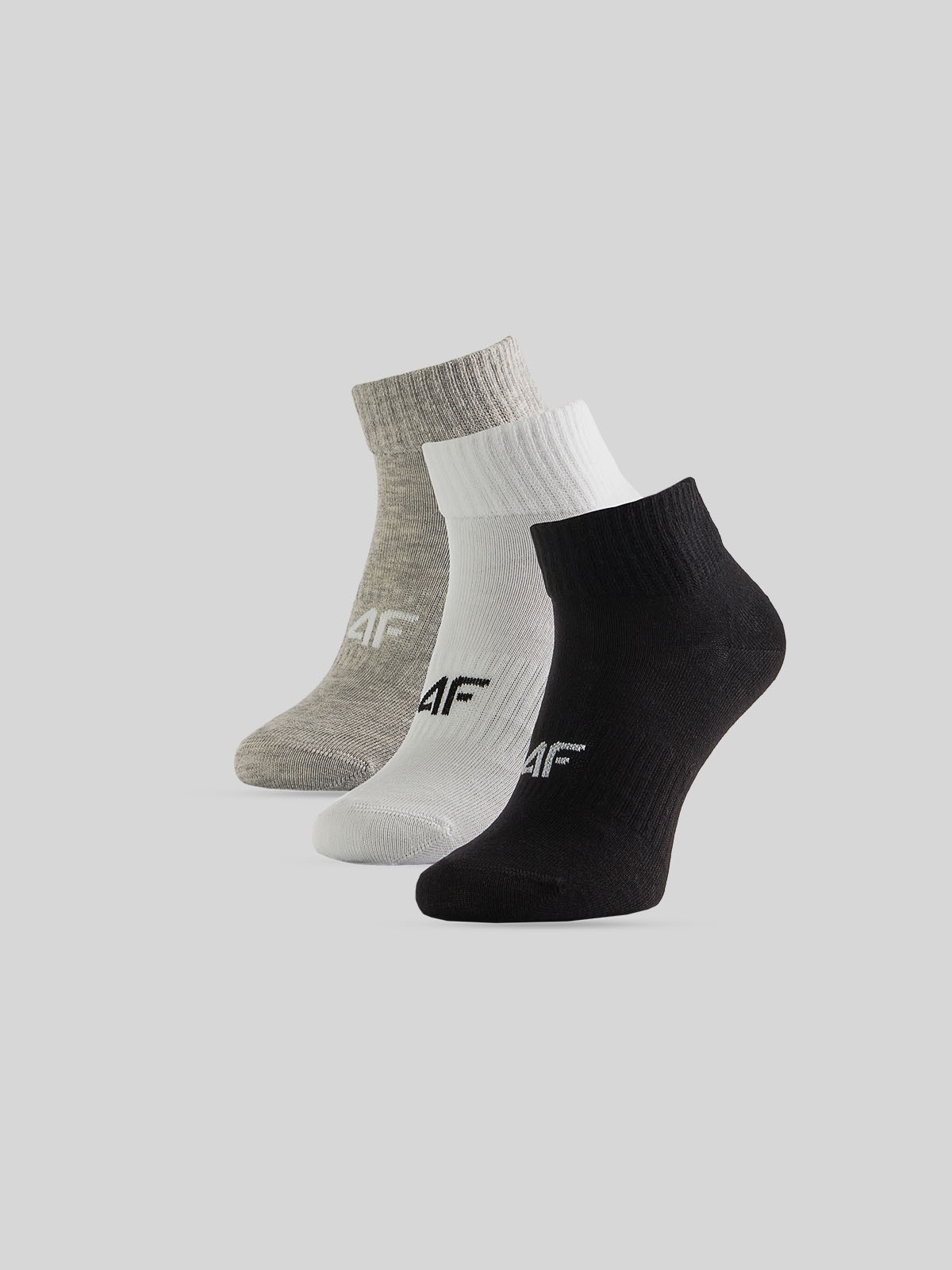 4F Skarpetki krótkie (3-pack) damskie - multikolor 35-38