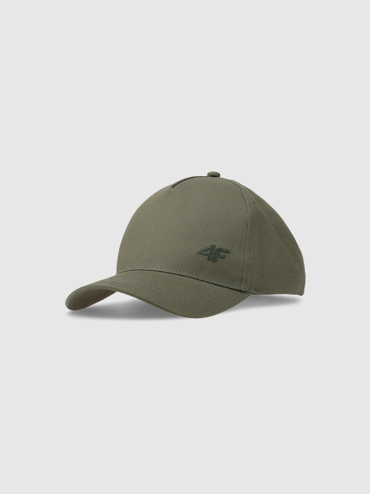 Czapka z daszkiem strapback dziecięca - khaki Uniwersalny