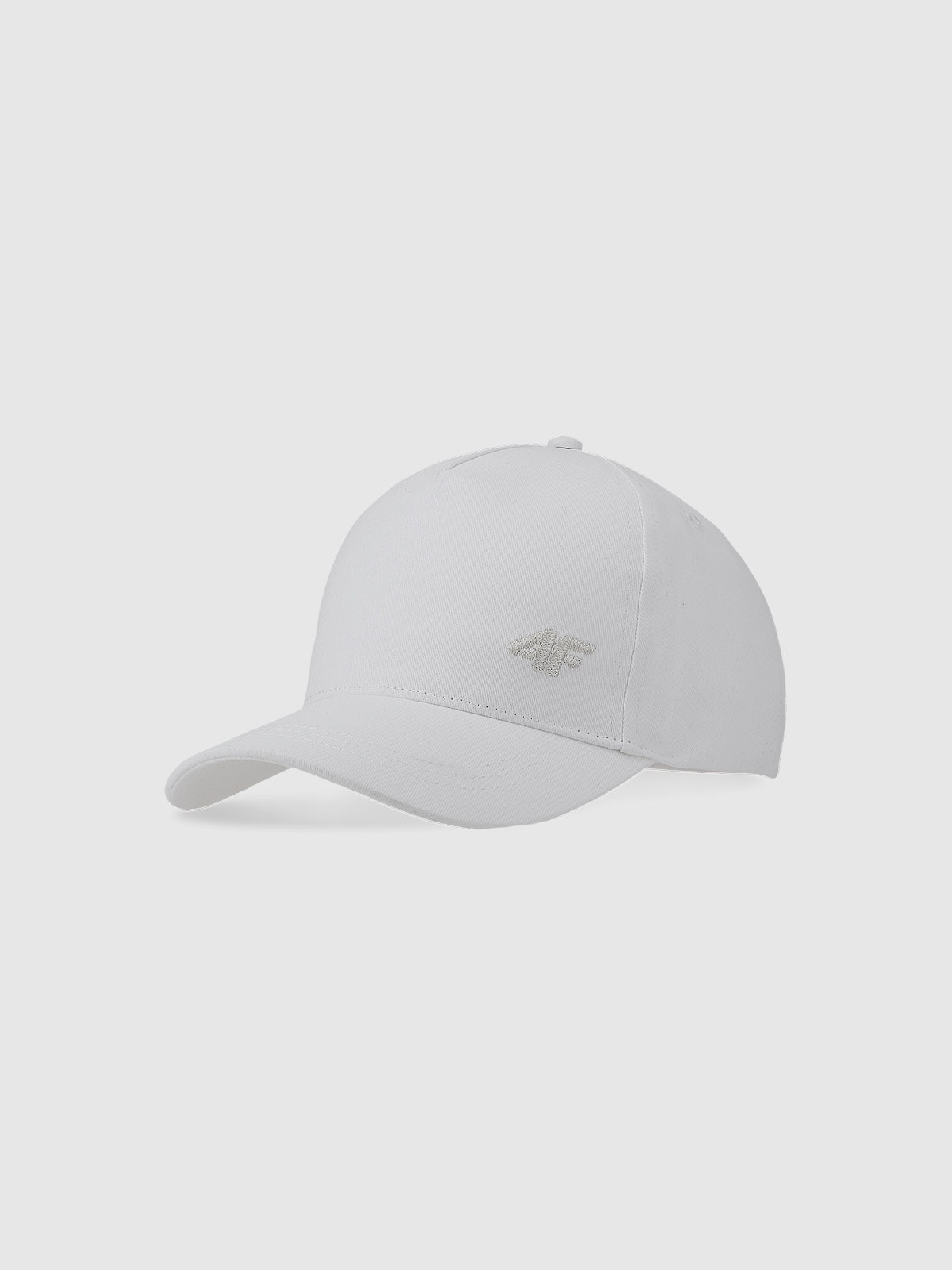 Czapka z daszkiem strapback dziecięca - biała Uniwersalny