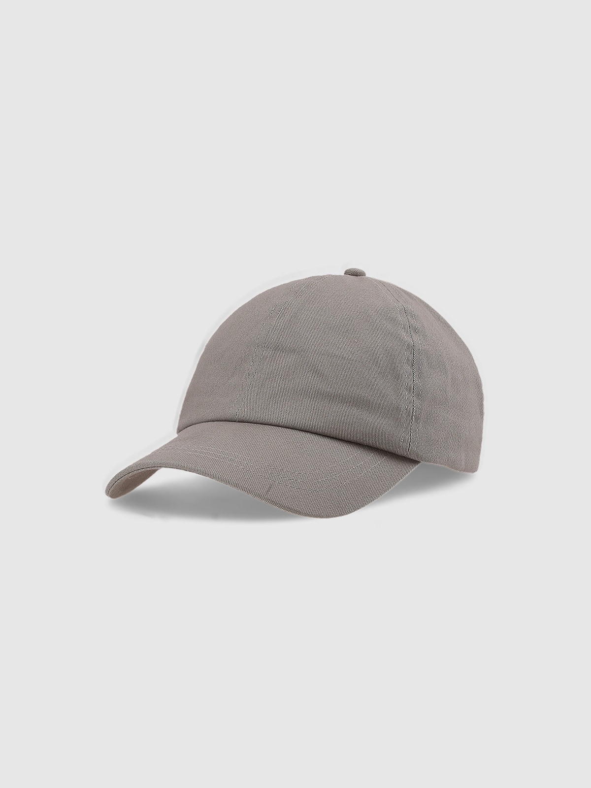 Czapka z daszkiem strapback uniseks - szara S/M