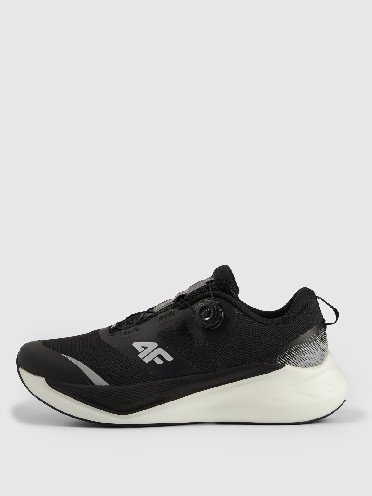 4F Buty do biegania FLOW RUN NIGHT MOTION męskie - czarne 40