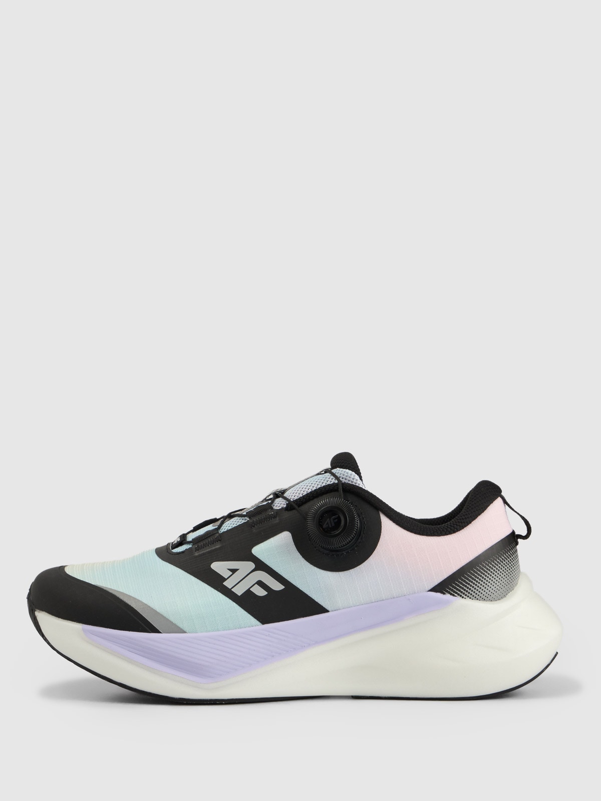 4F Buty do biegania FLOW RUN NIGHT MOTION damskie - multikolor 38