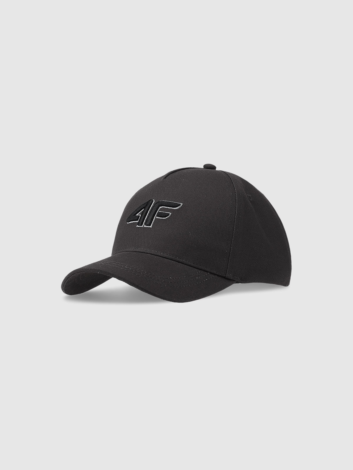 Czapka z daszkiem strapback dziecięca - szara Uniwersalny