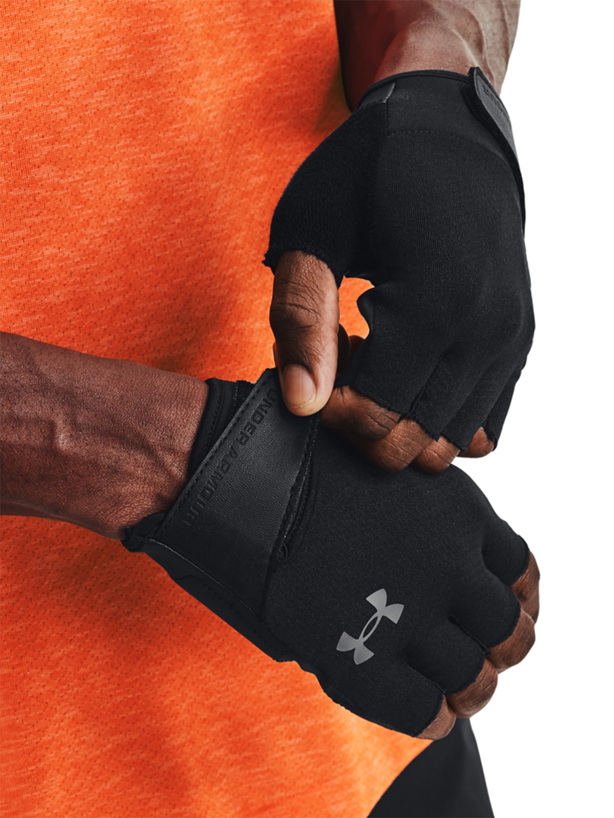 Фото - Рукавички для фітнесу Under Armour Rękawiczki treningowe męskie  M's Training Gloves - czarne 1369826-001 