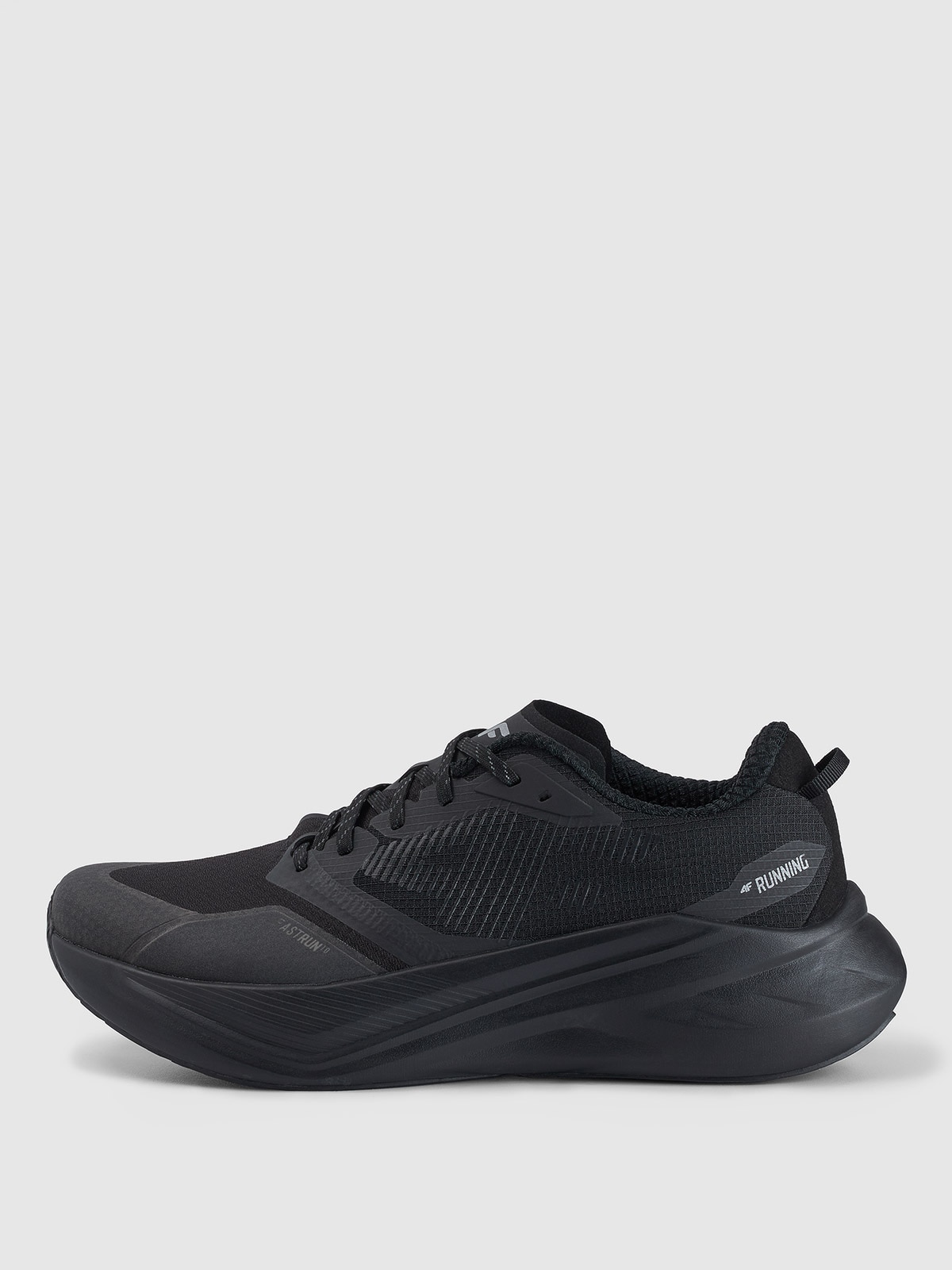 4F Niskie buty do biegania Flow Run 1.0 męskie - czarne 42