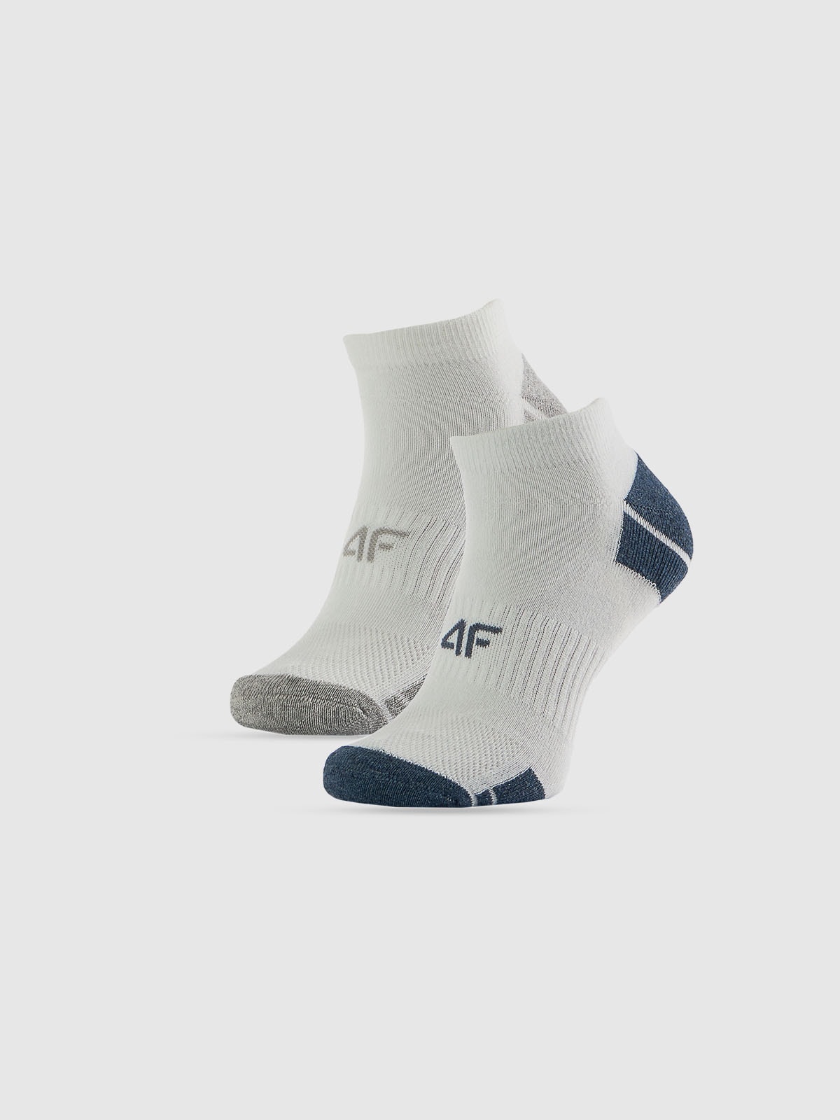 4F Skarpetki krótkie treningowe (2-pack) z włóknami Coolmax męskie - multikolor 39-42