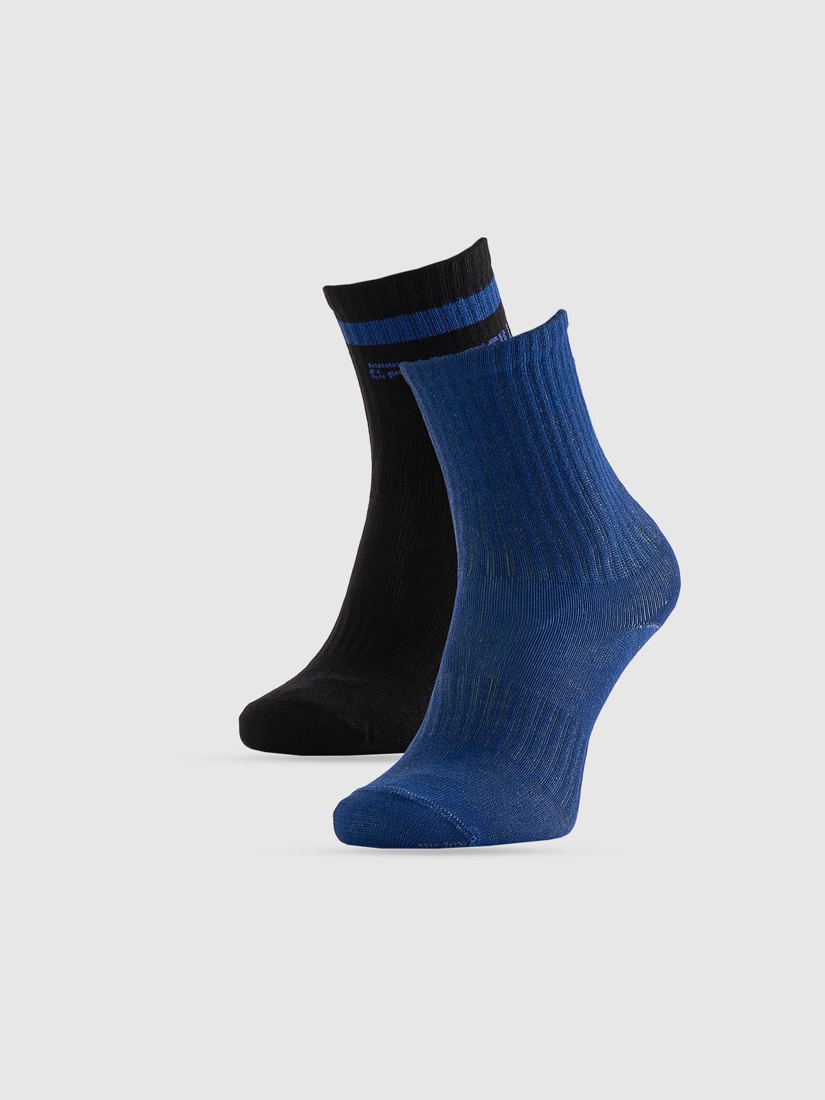 Skarpetki długie (2-pack) chłopięce - multikolor 32-34