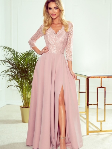 Sukienka Sukienka Model Amber 309-4 Powder Pink - Numoco