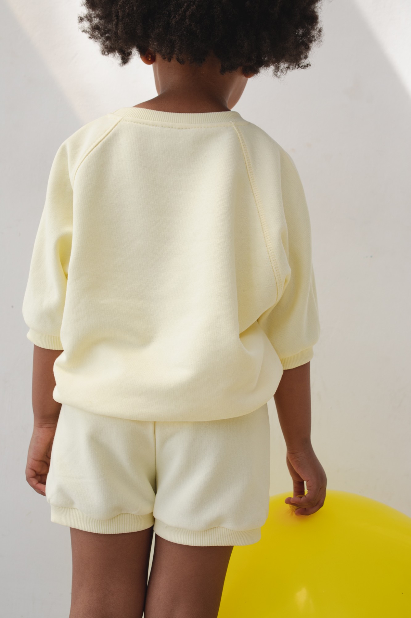 MINI spodenki z obszyciem w kolorze ICE LEMON - BOBBY-128 - Marsala