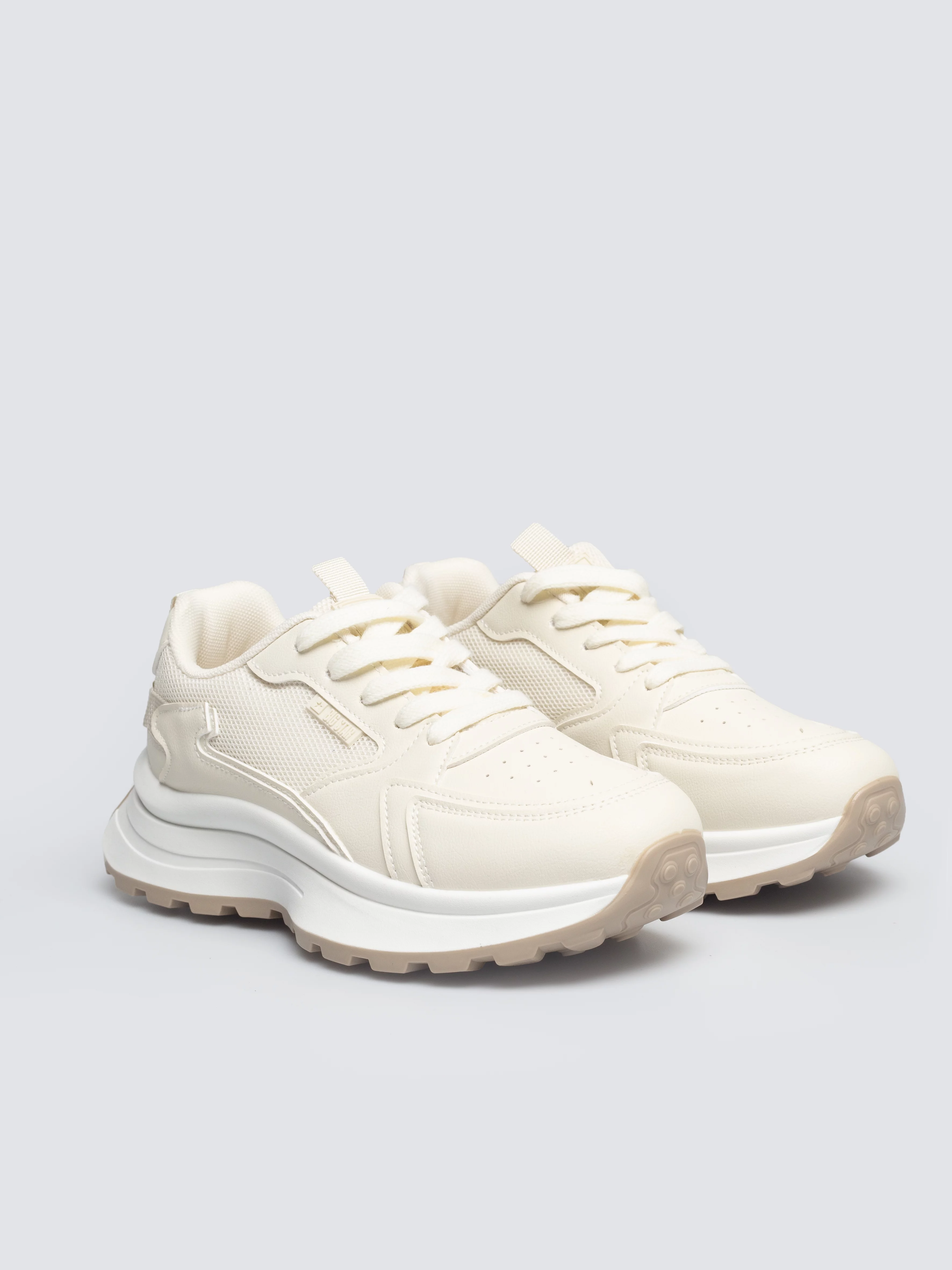 Sneakersy damskie beżowe TT274024 801