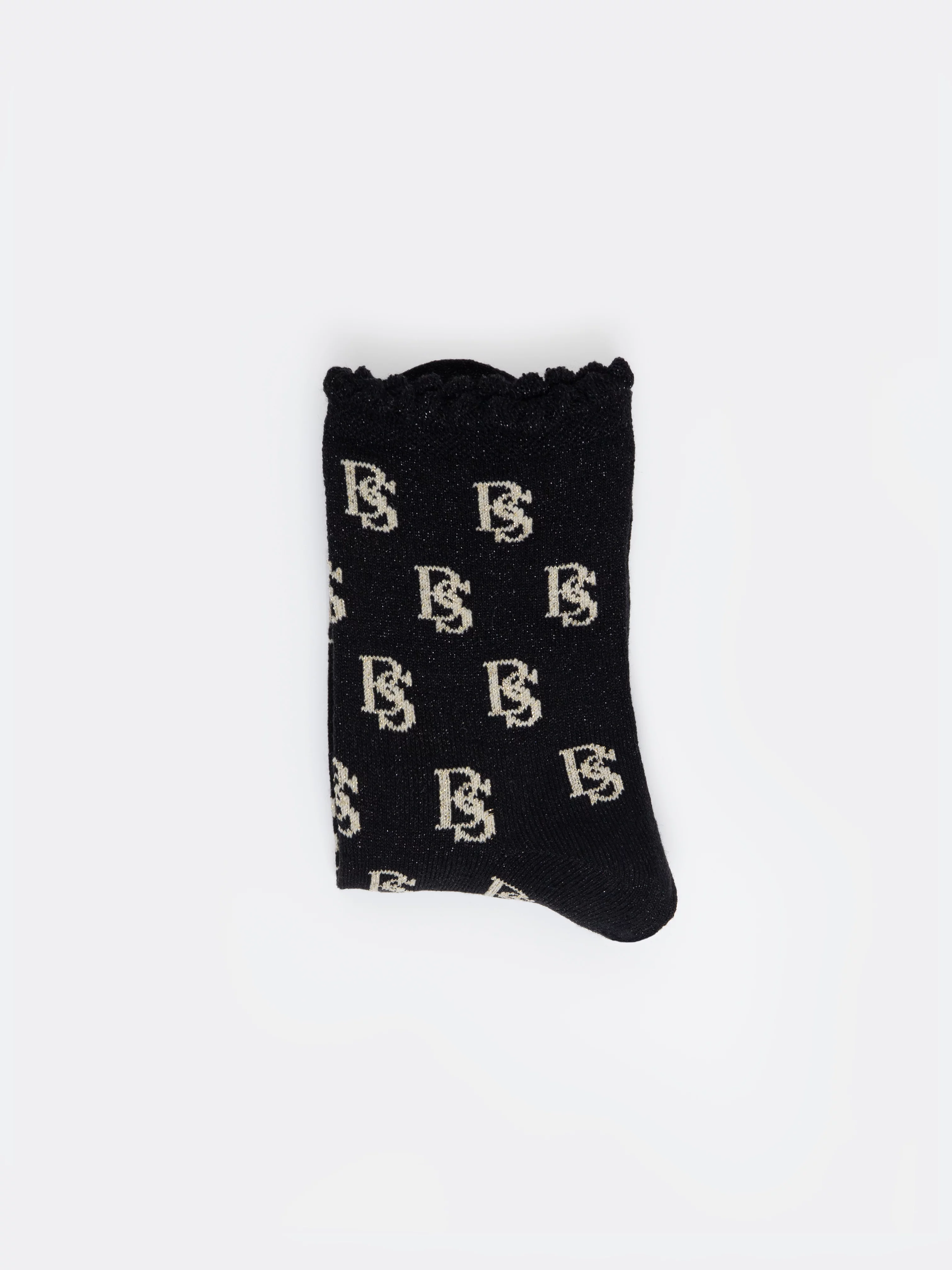 Skarpety damskie z wiskozy czarne Glamura 906