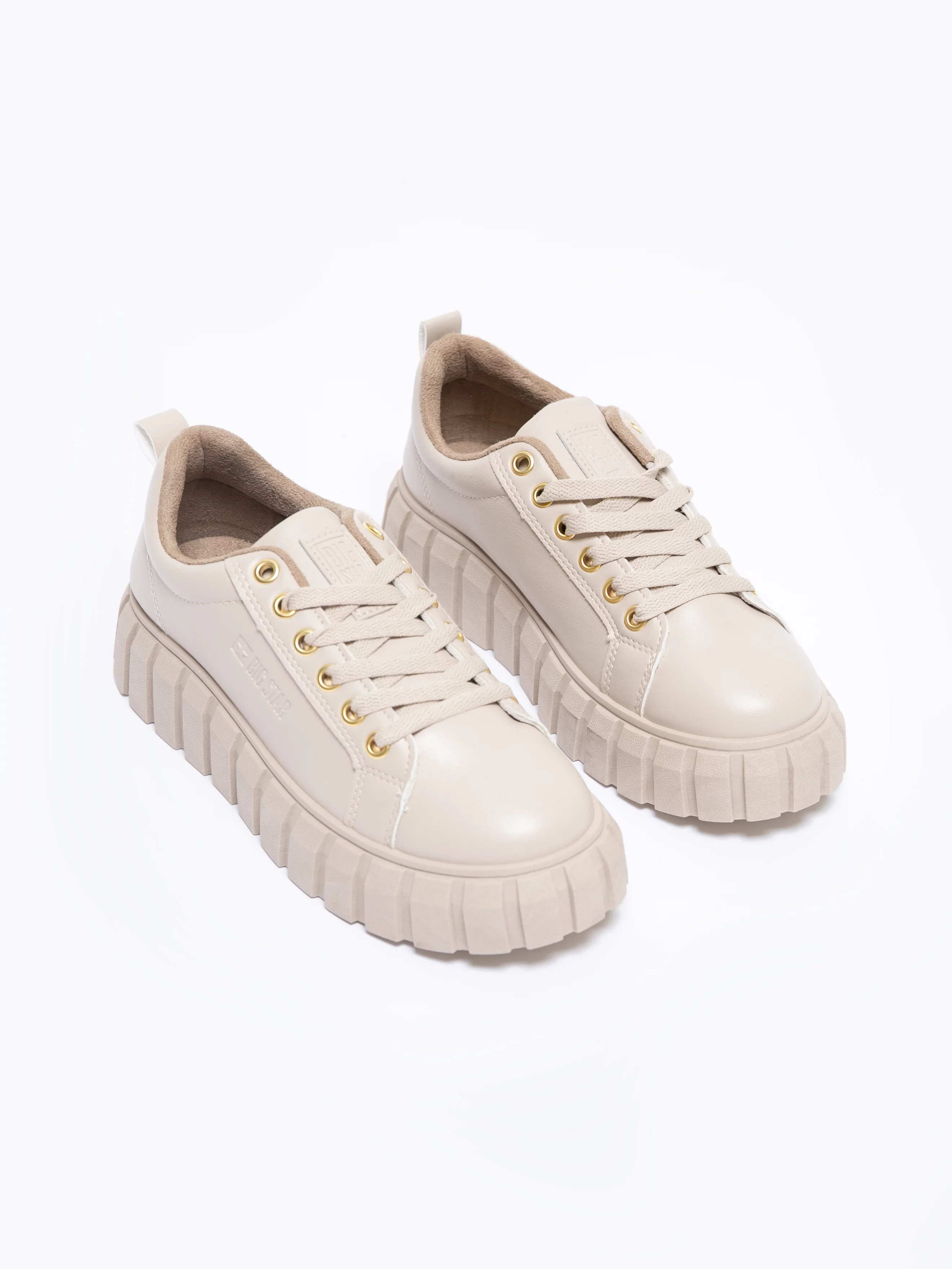 Sneakersy damskie beżowe MM274618 801