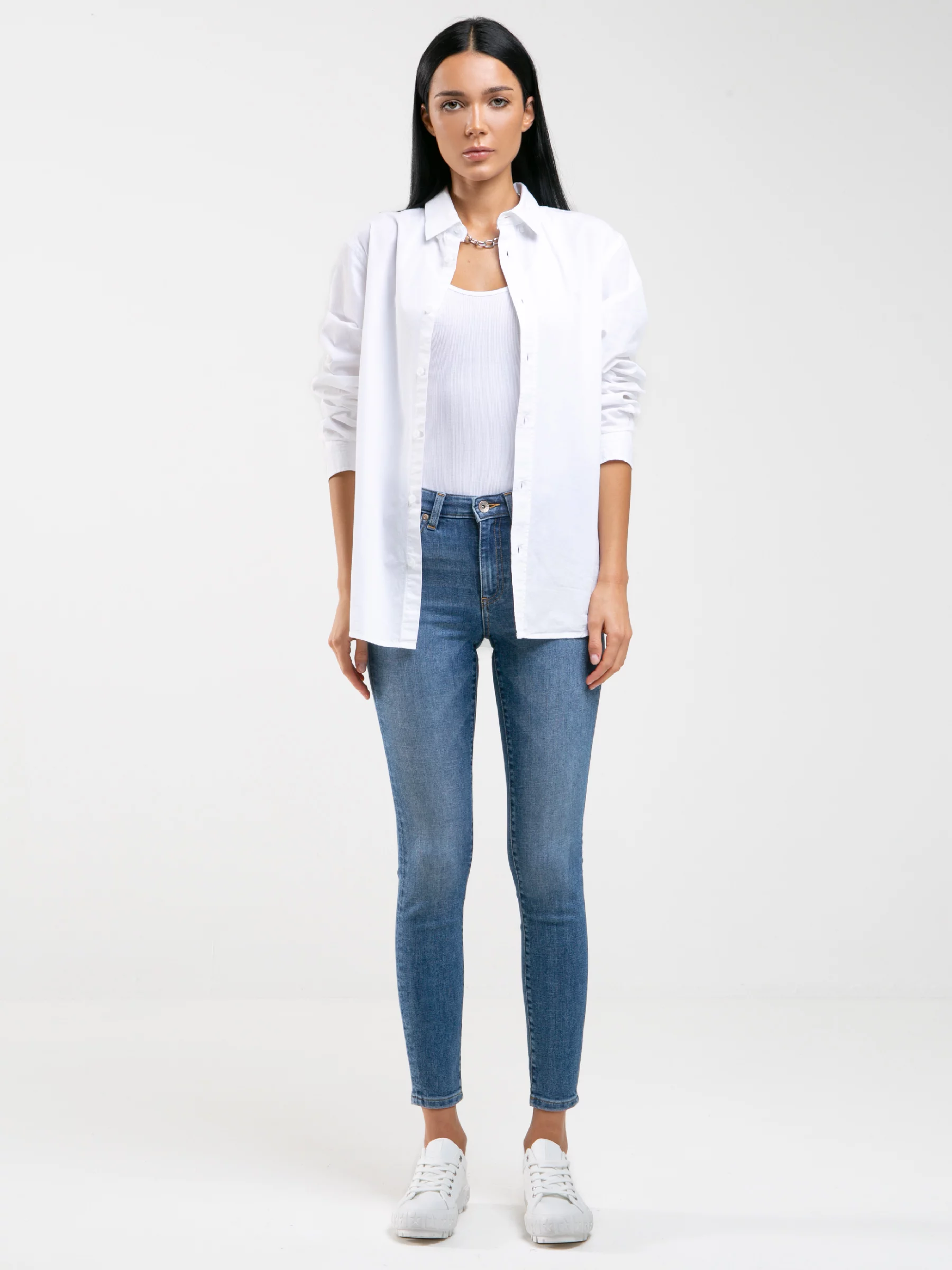 Spodnie jeans damskie Melinda High Waist 328