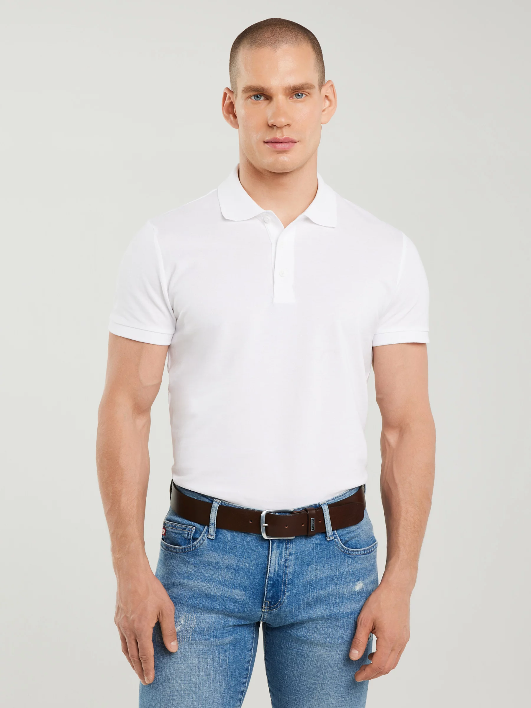 Jeansy damskie super skinny niebieskie Destiny 358