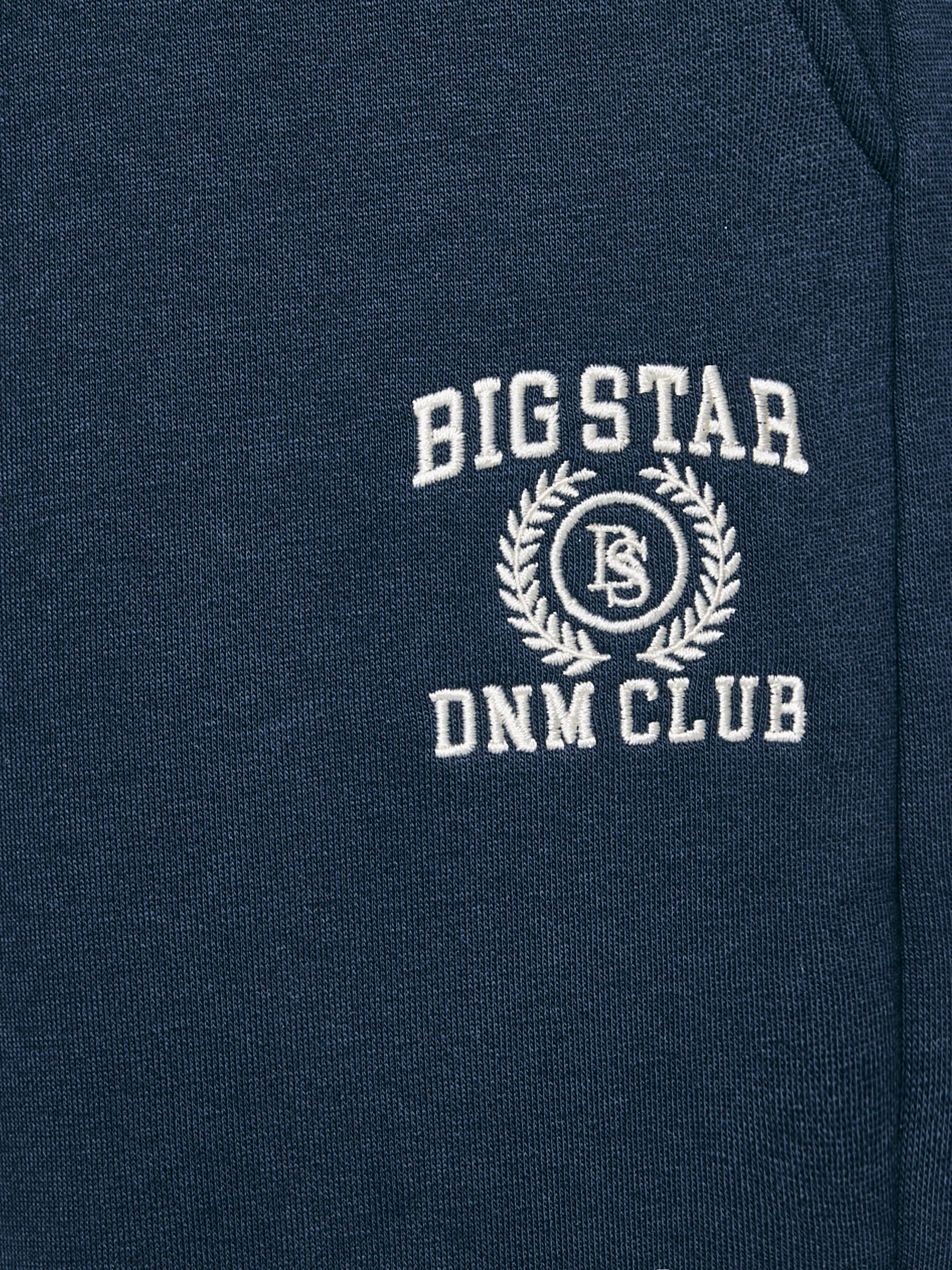 Spodnie damskie dresowe wide granatowe Madelinap 403