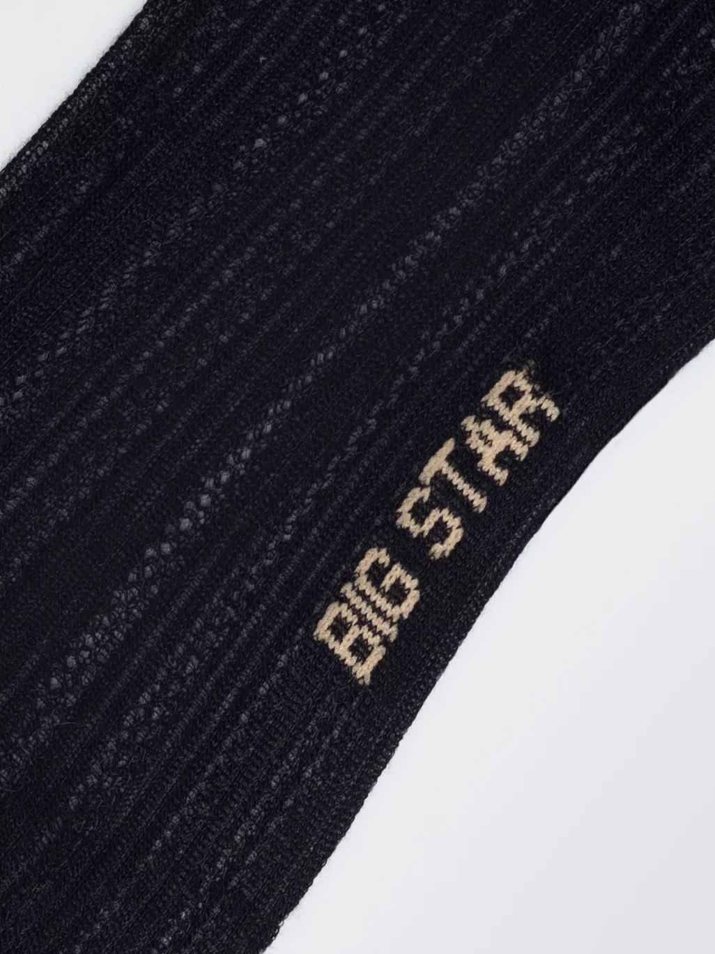 Skarpety damskie ażurowe z wizkozy czarne Holy 906