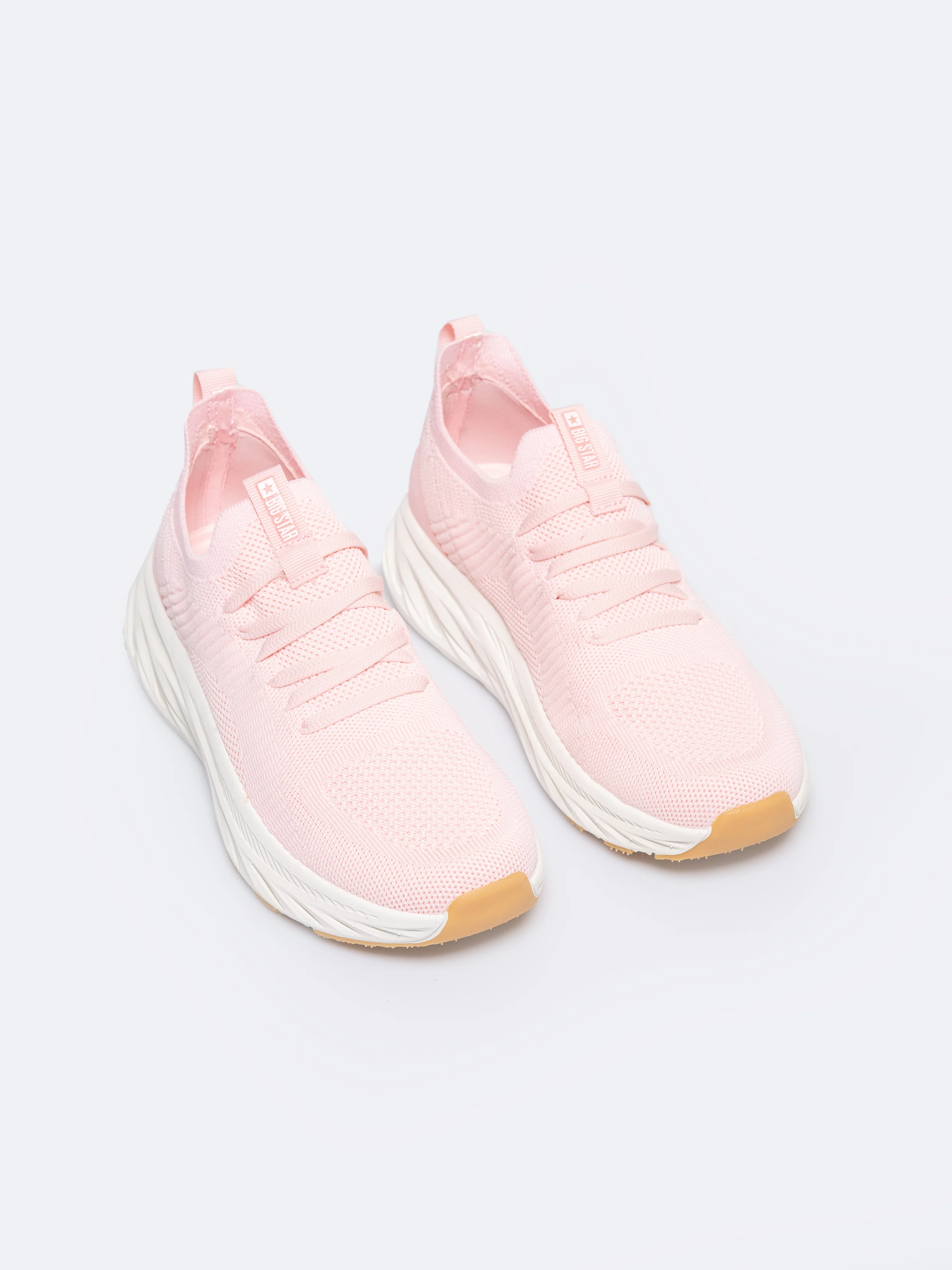 Sneakersy damskie lekkie różowe RR274A131 600