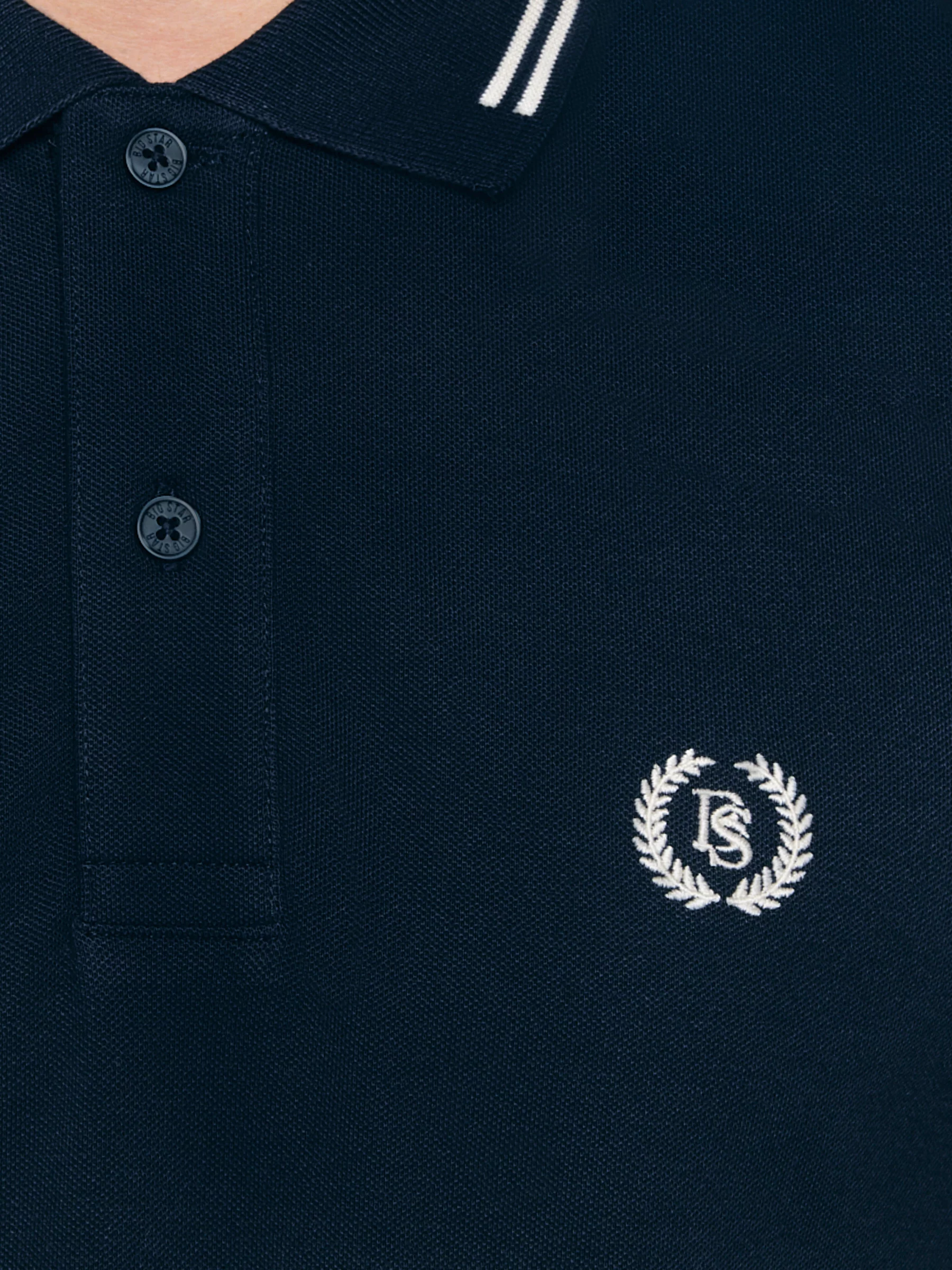 Koszulka męska polo granatowa Poller 403