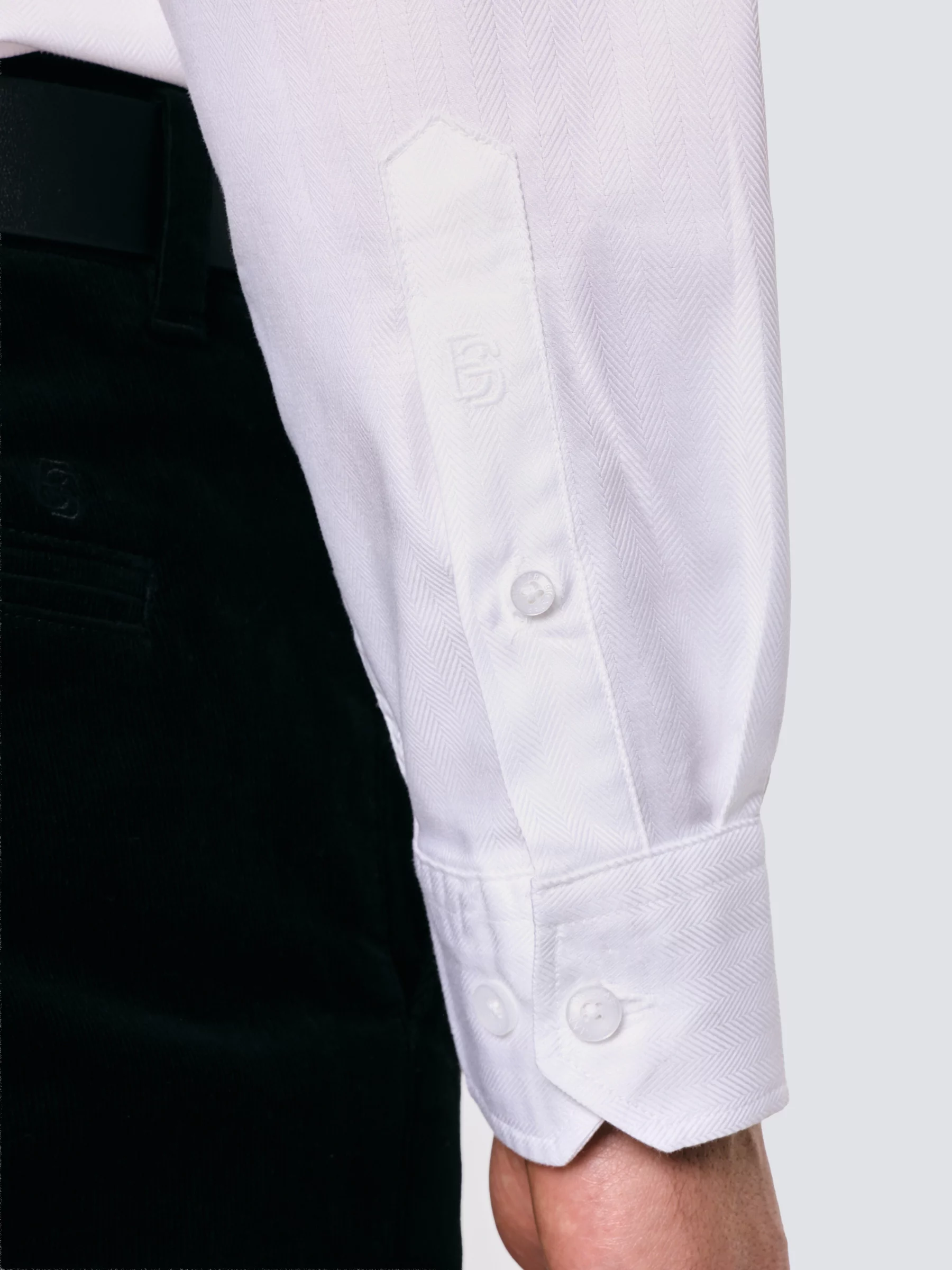 Koszula męska bawełniana biała Guberno 101