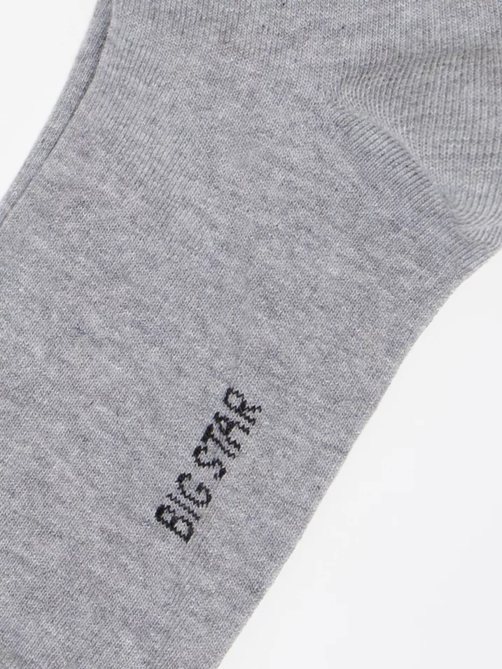 Skarpety męskie bawełniane szare Longi 902