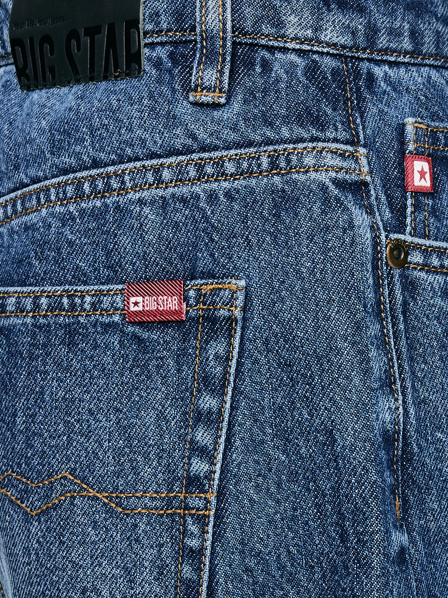 Jeansy chłopięce loose granatowe Zacky 586