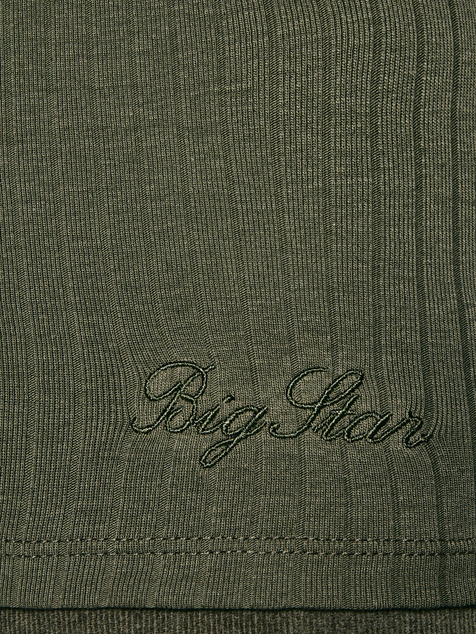 Koszulka damska w prążek khaki Asterca 303