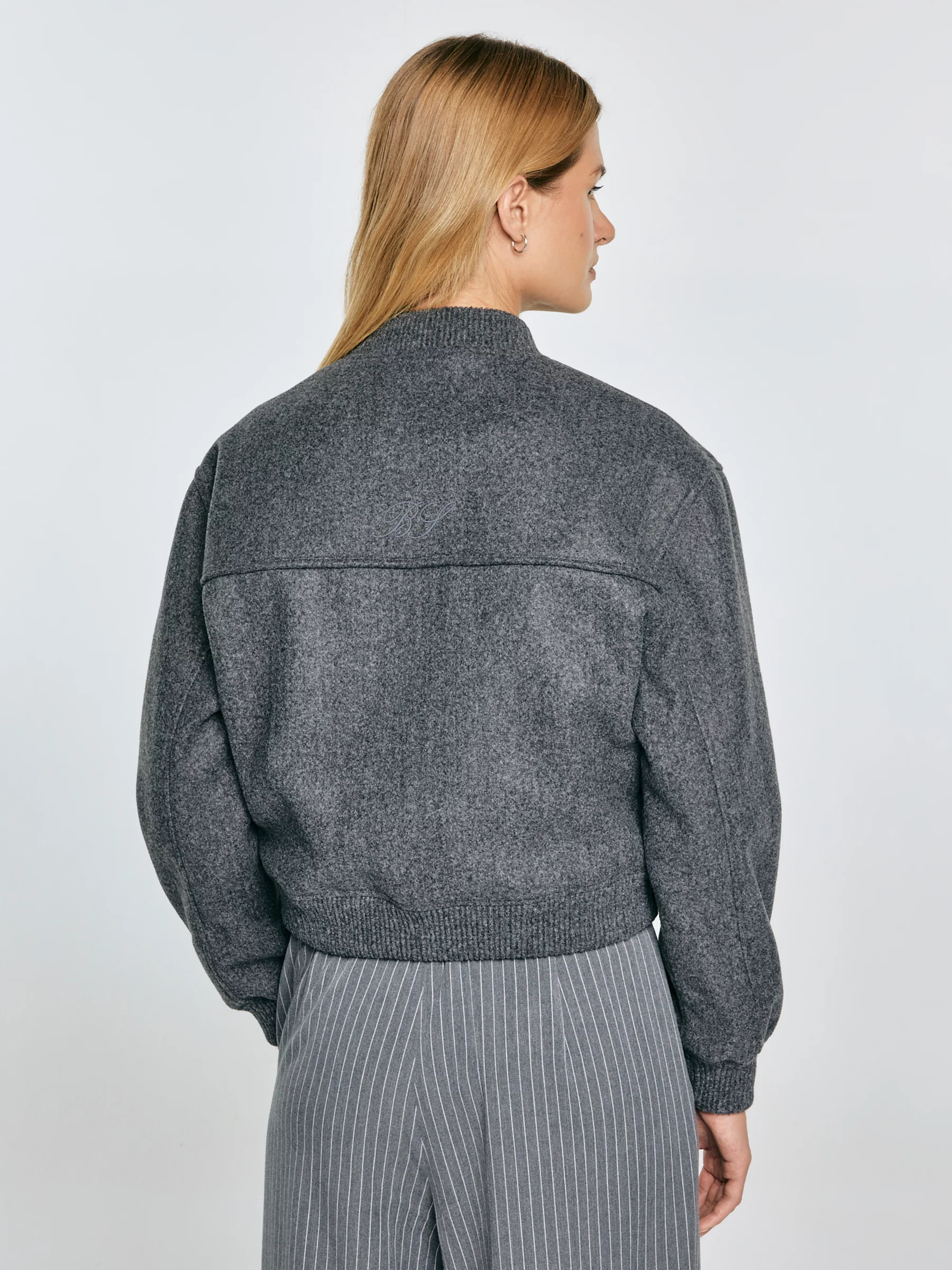 Kurtka damska bomber szara Joesie 902