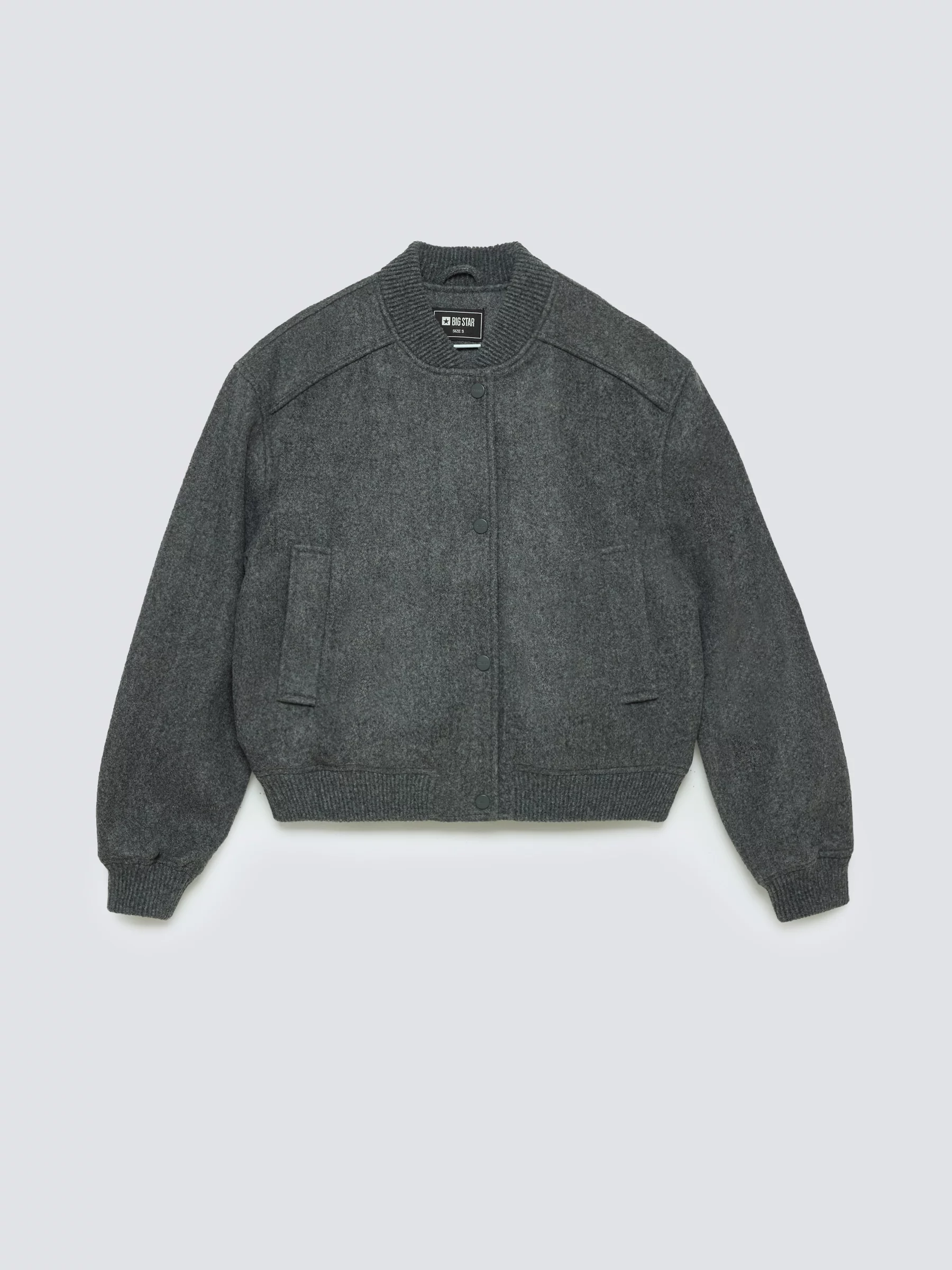 Kurtka damska bomber szara Joesie 902