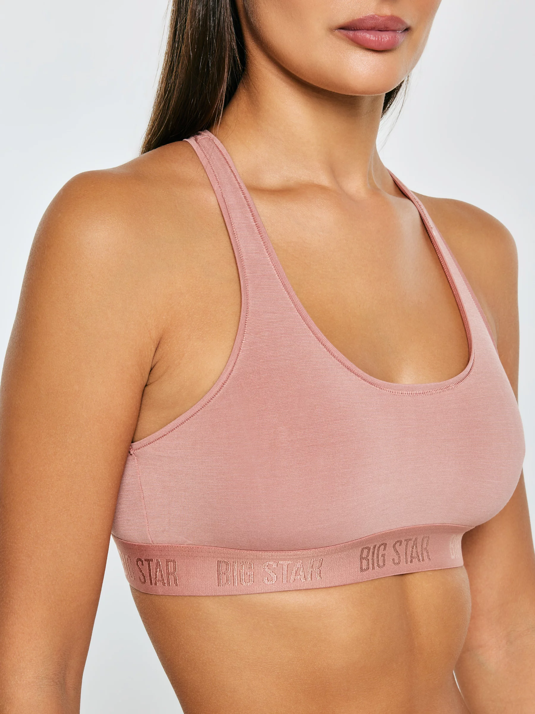 Biustonosz damski różowy Catherine 600