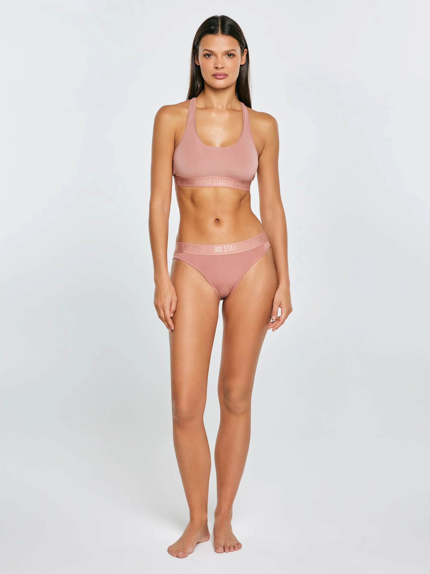 Biustonosz damski różowy Catherine 600