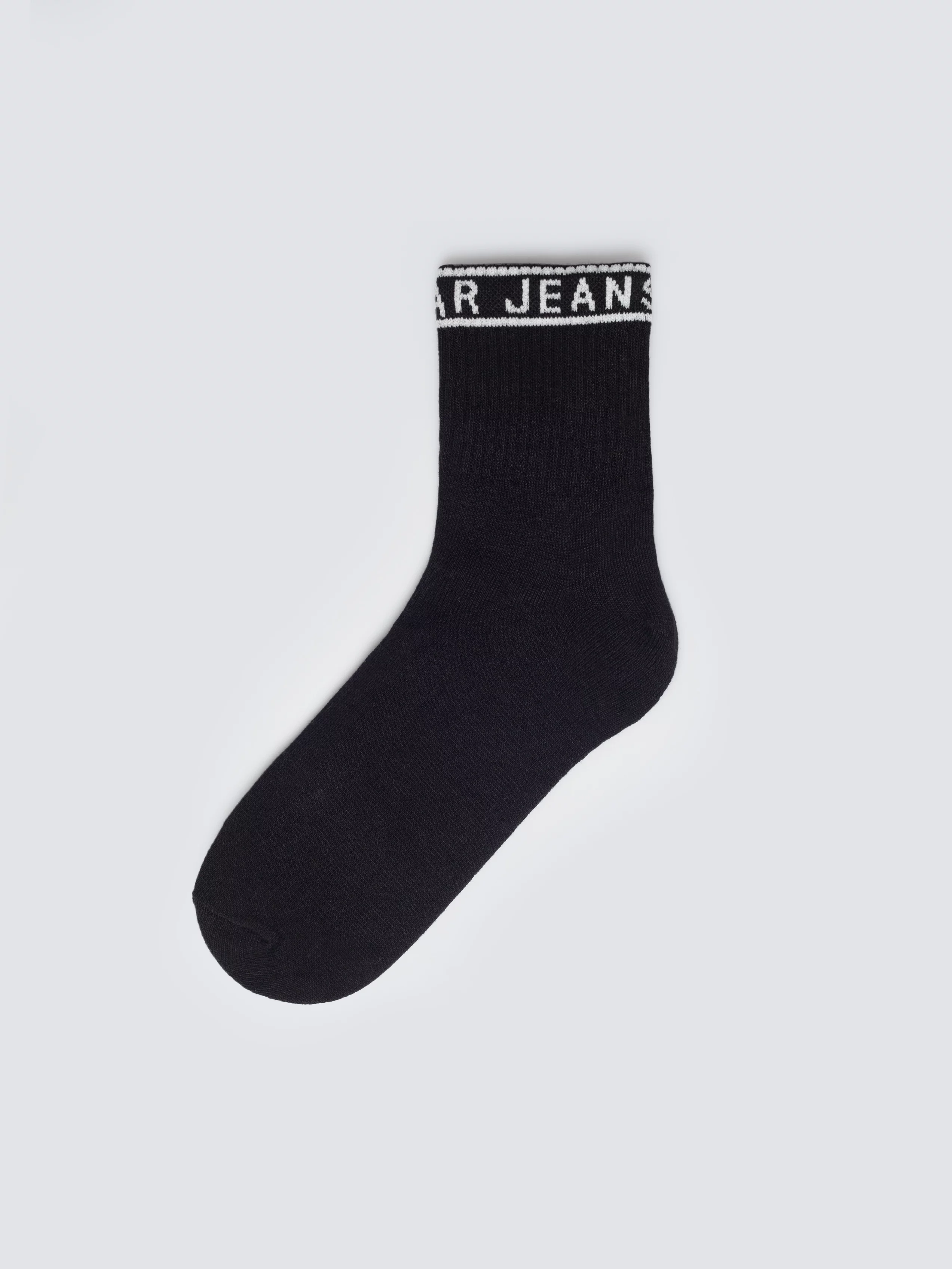 Skarpety damskie długie czarne Bordi 906