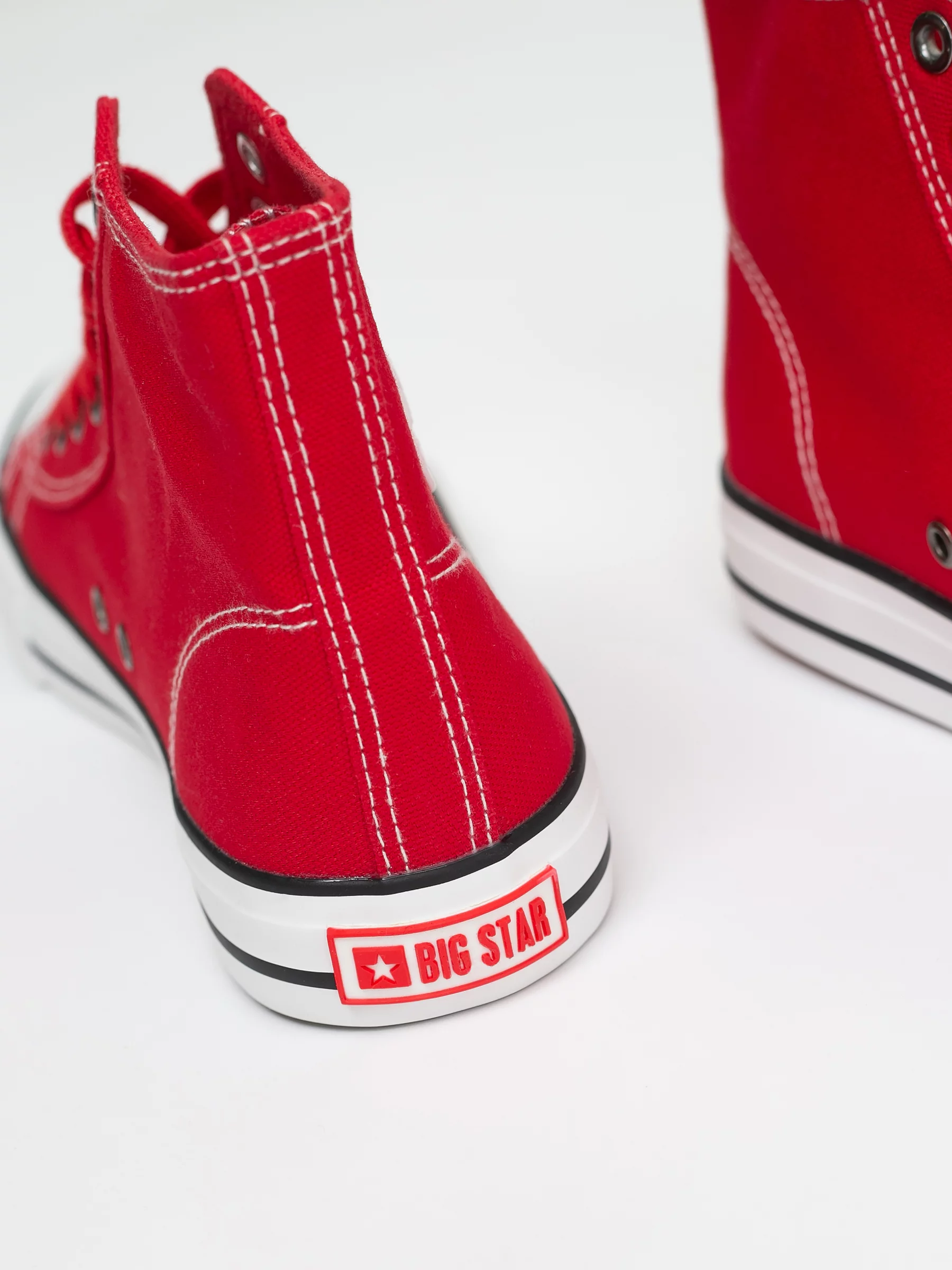 Trampki męskie wysokie czerwone JJ174607 603