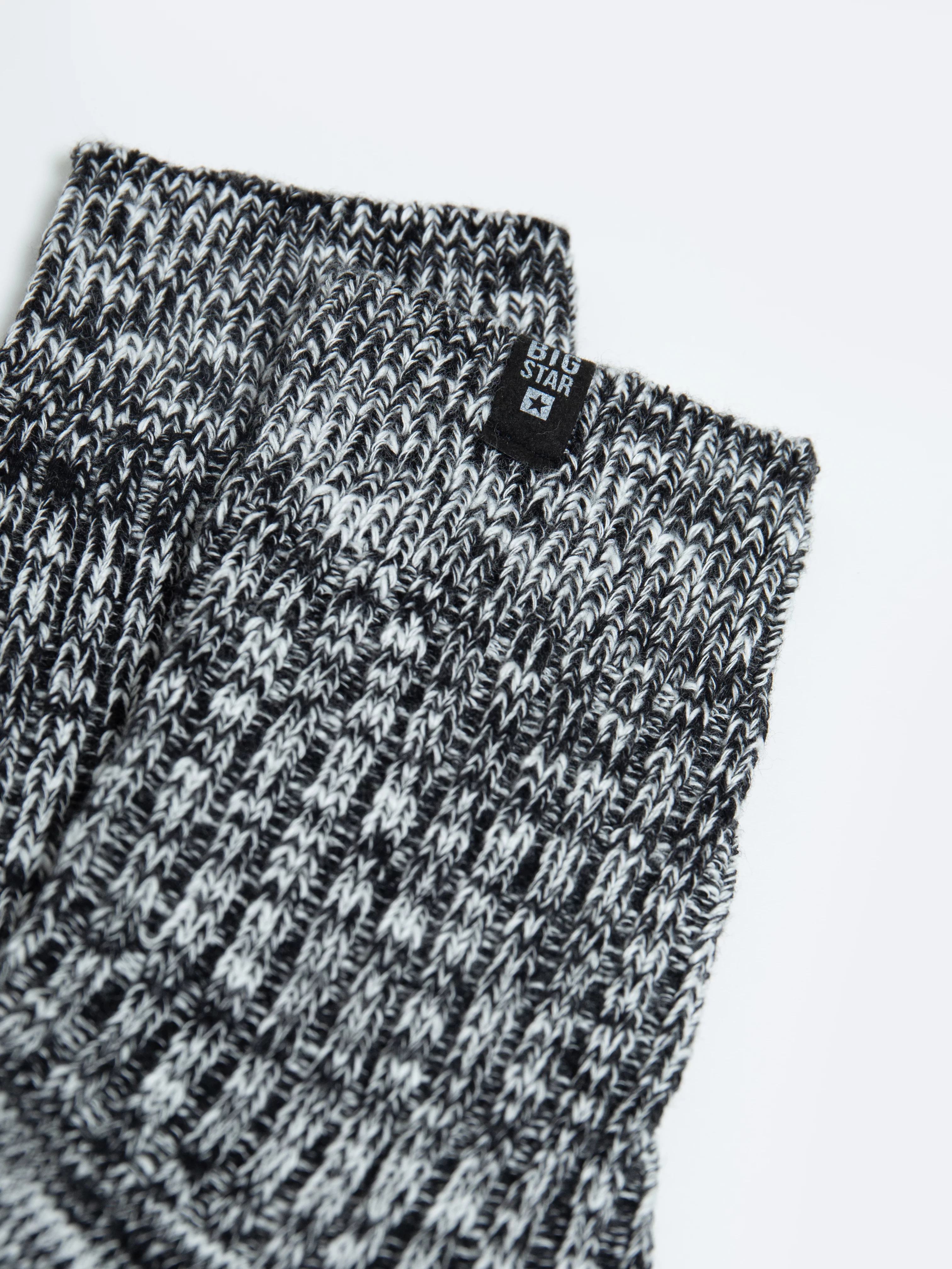 Skarpety damskie bawełniane czarne Makeri 906