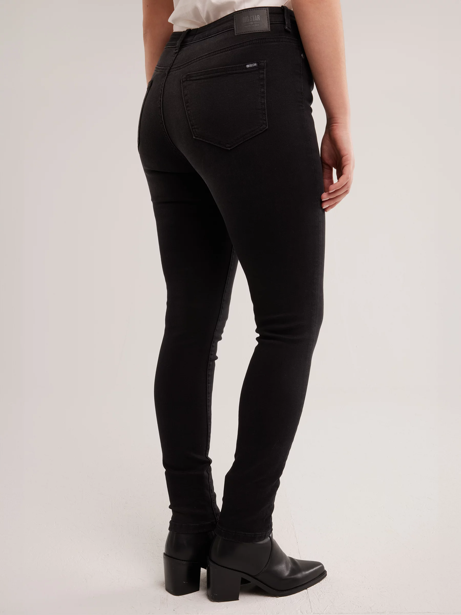 Jeansy damskie skinny ciemnoszare Ariana 896