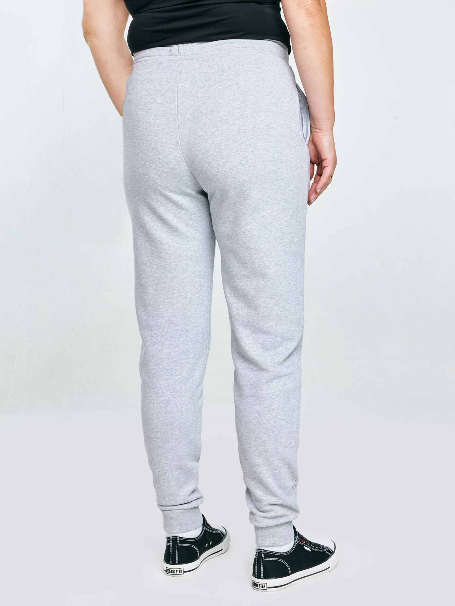 Spodnie damskie dresowe szare Kathy 901