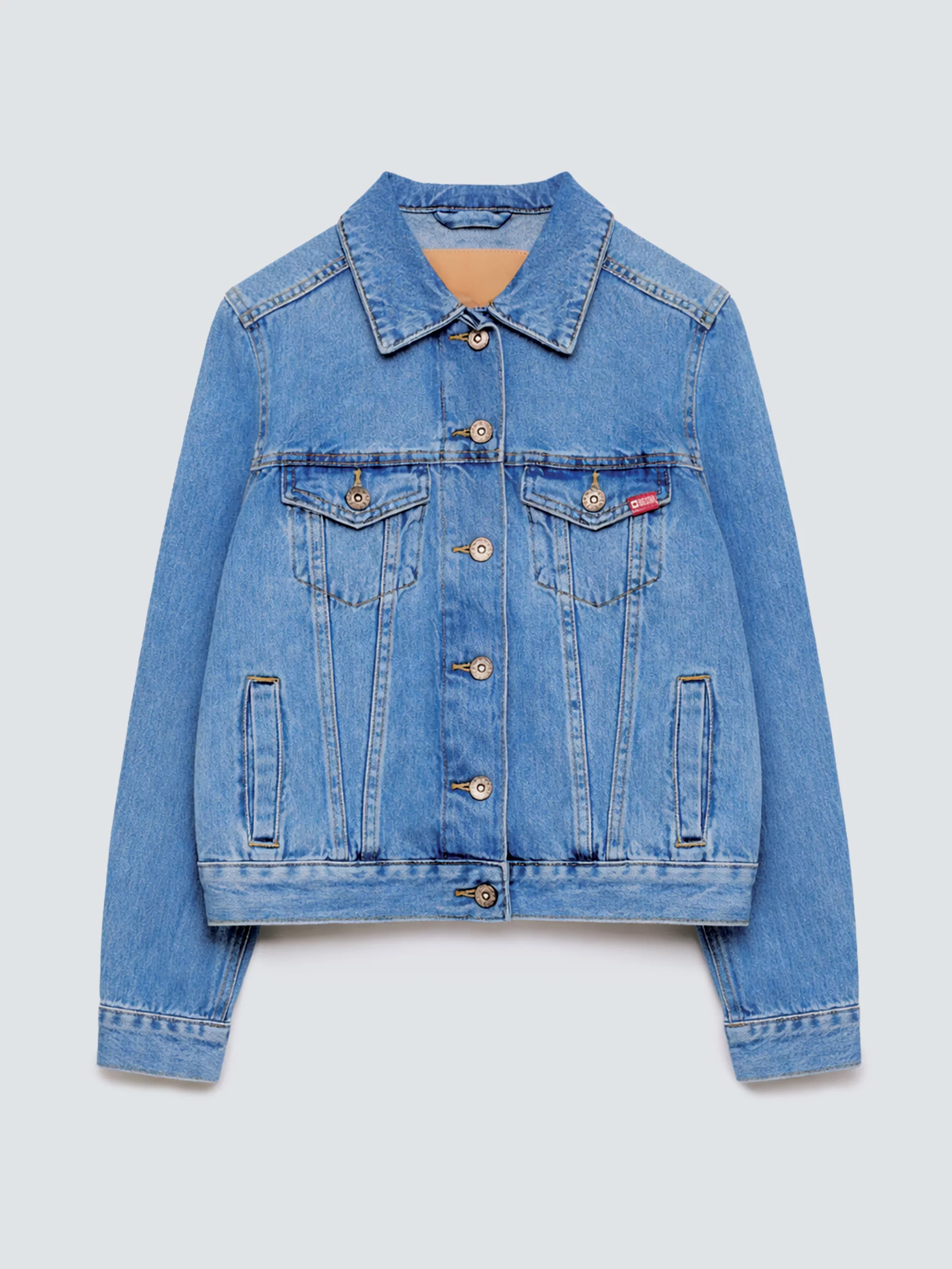 Kurtka damska jeansowa niebieska Josephine 134