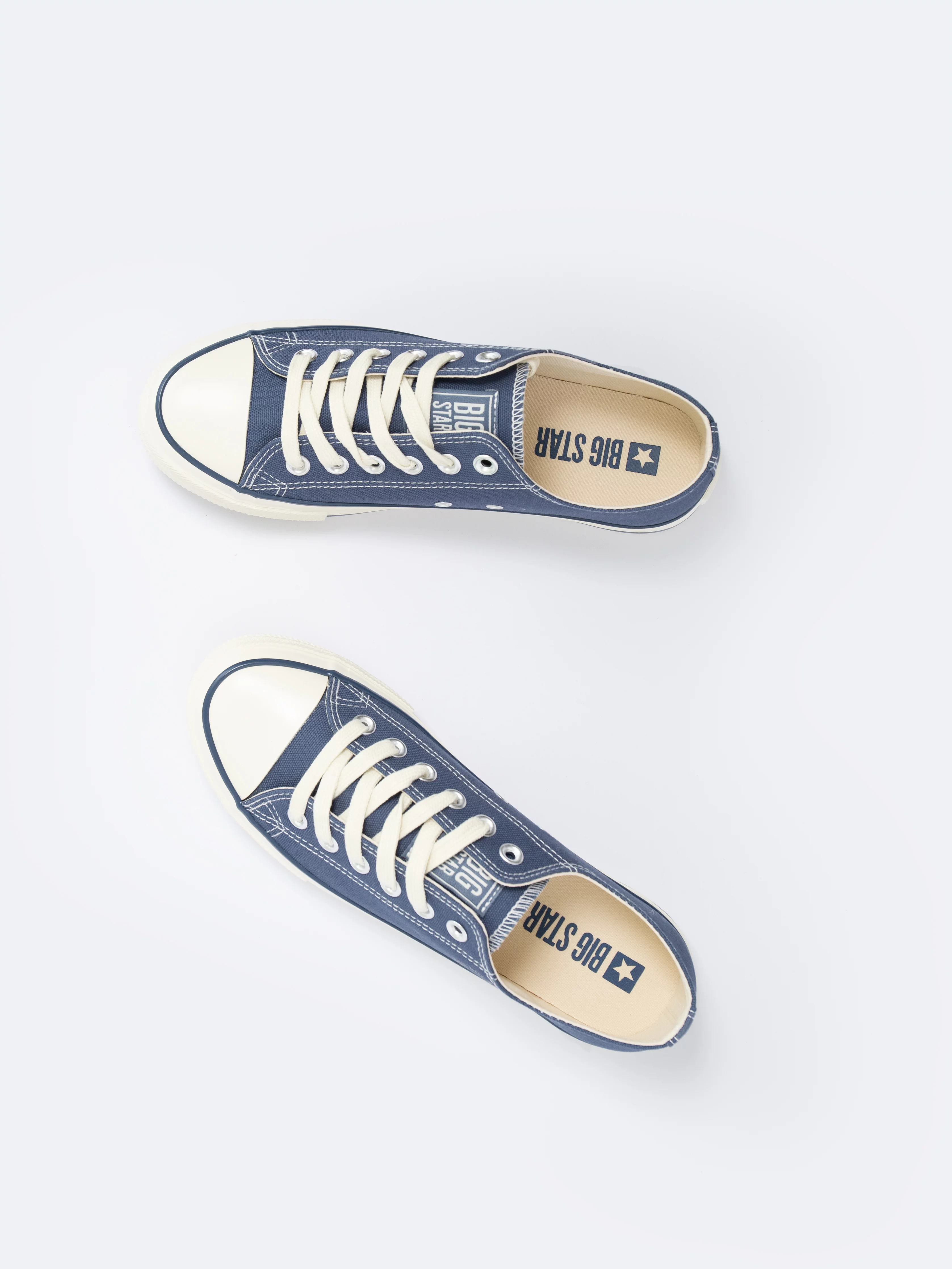 Trampki męskie niskie granatowe NN174526 401