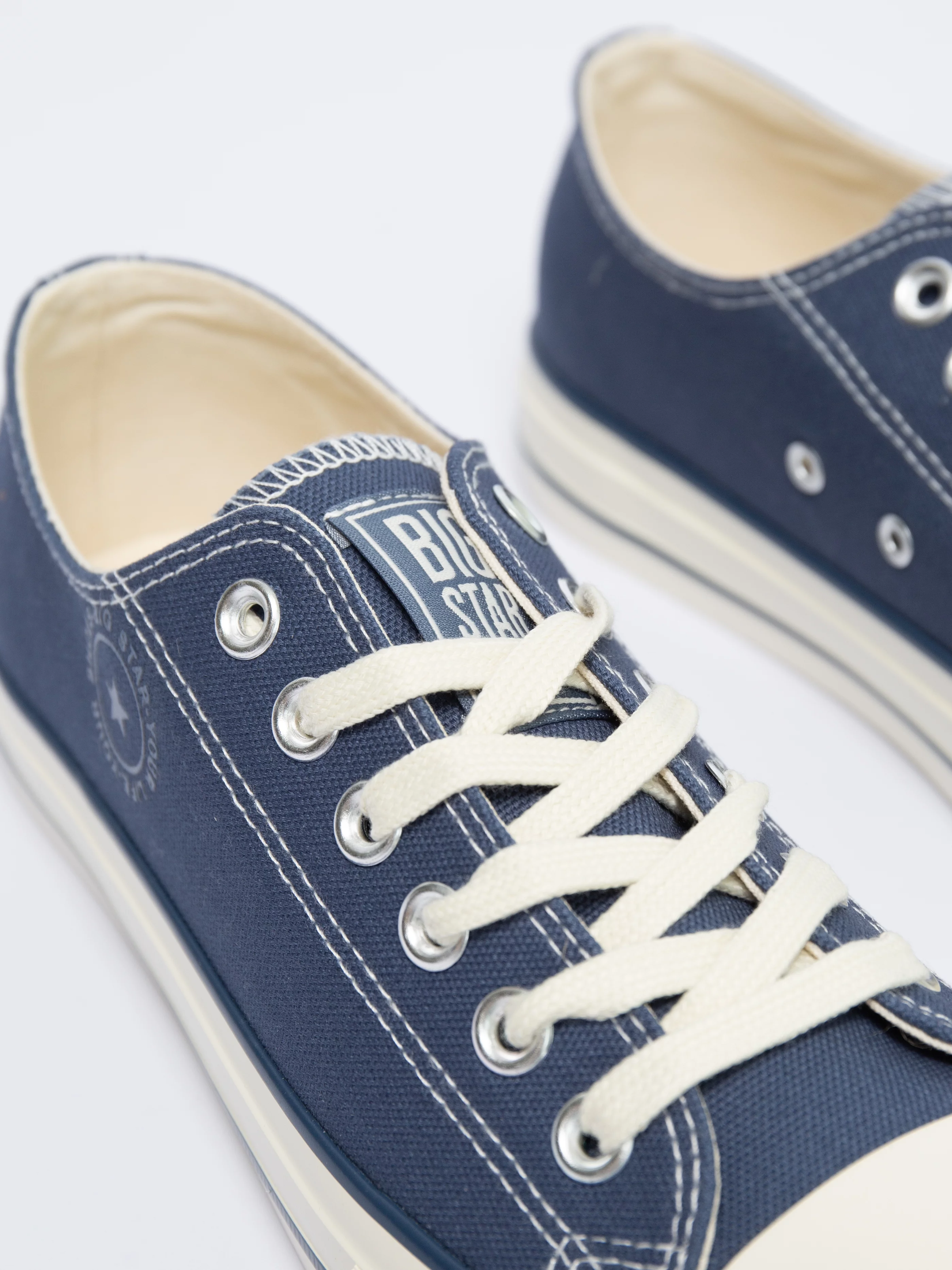 Trampki męskie niskie granatowe NN174526 401