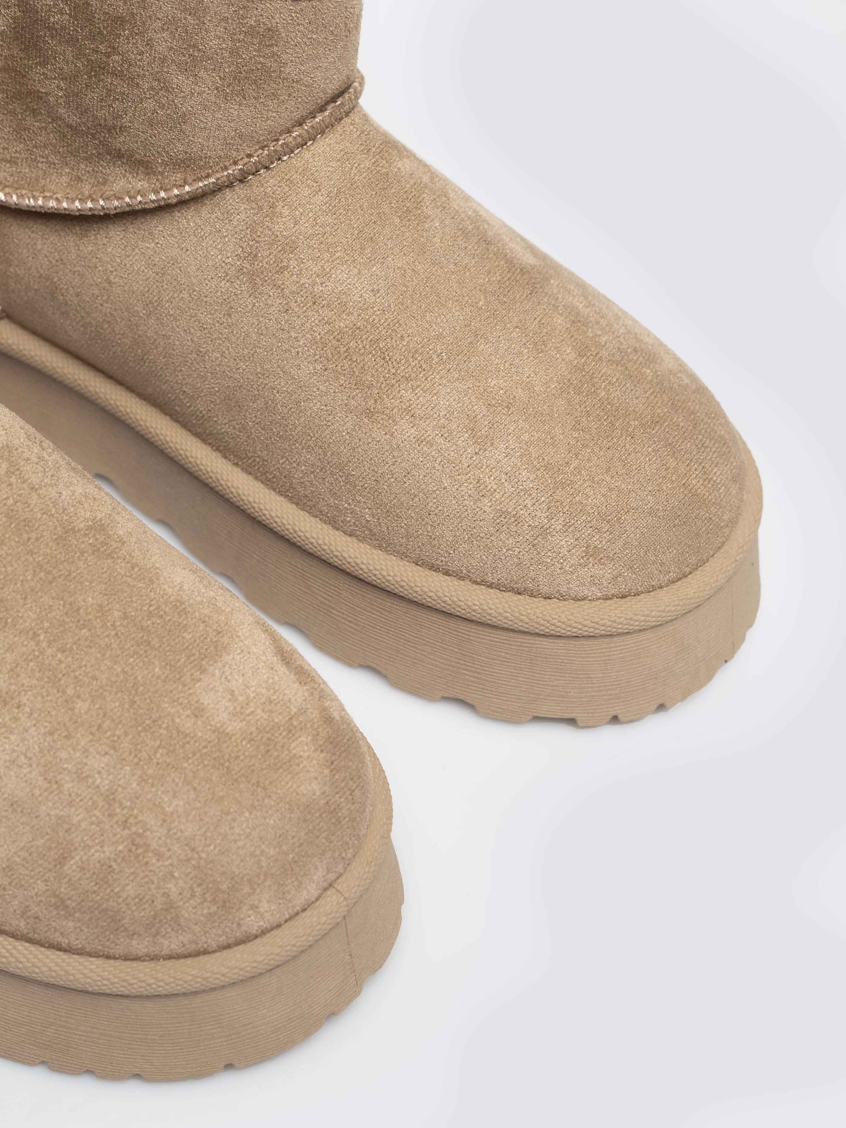 śniegowce dziewczęce beżowe SS374020 801