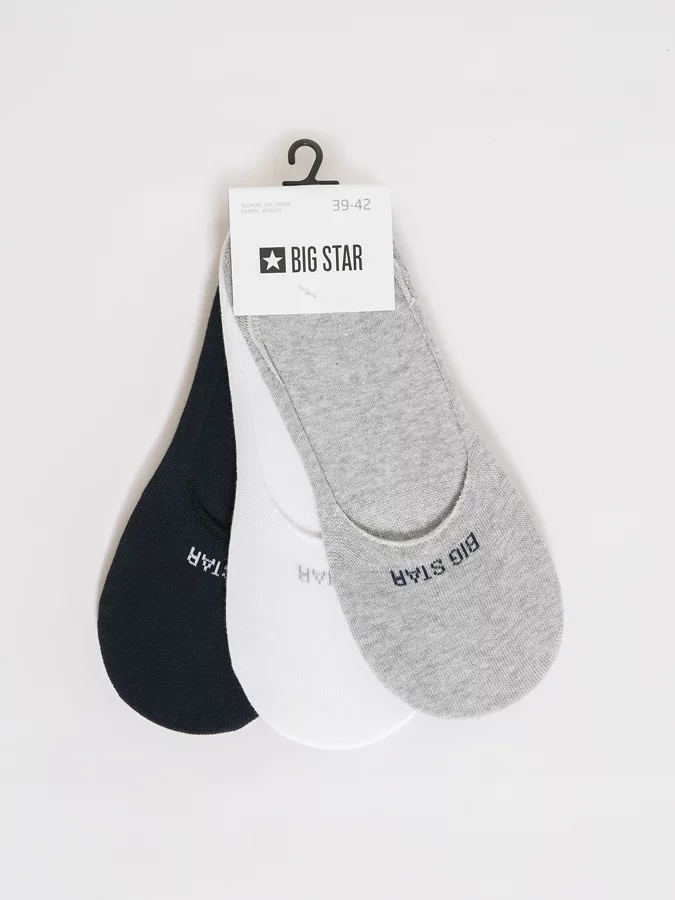 Stopki bawełniane trójpak Invisse 000