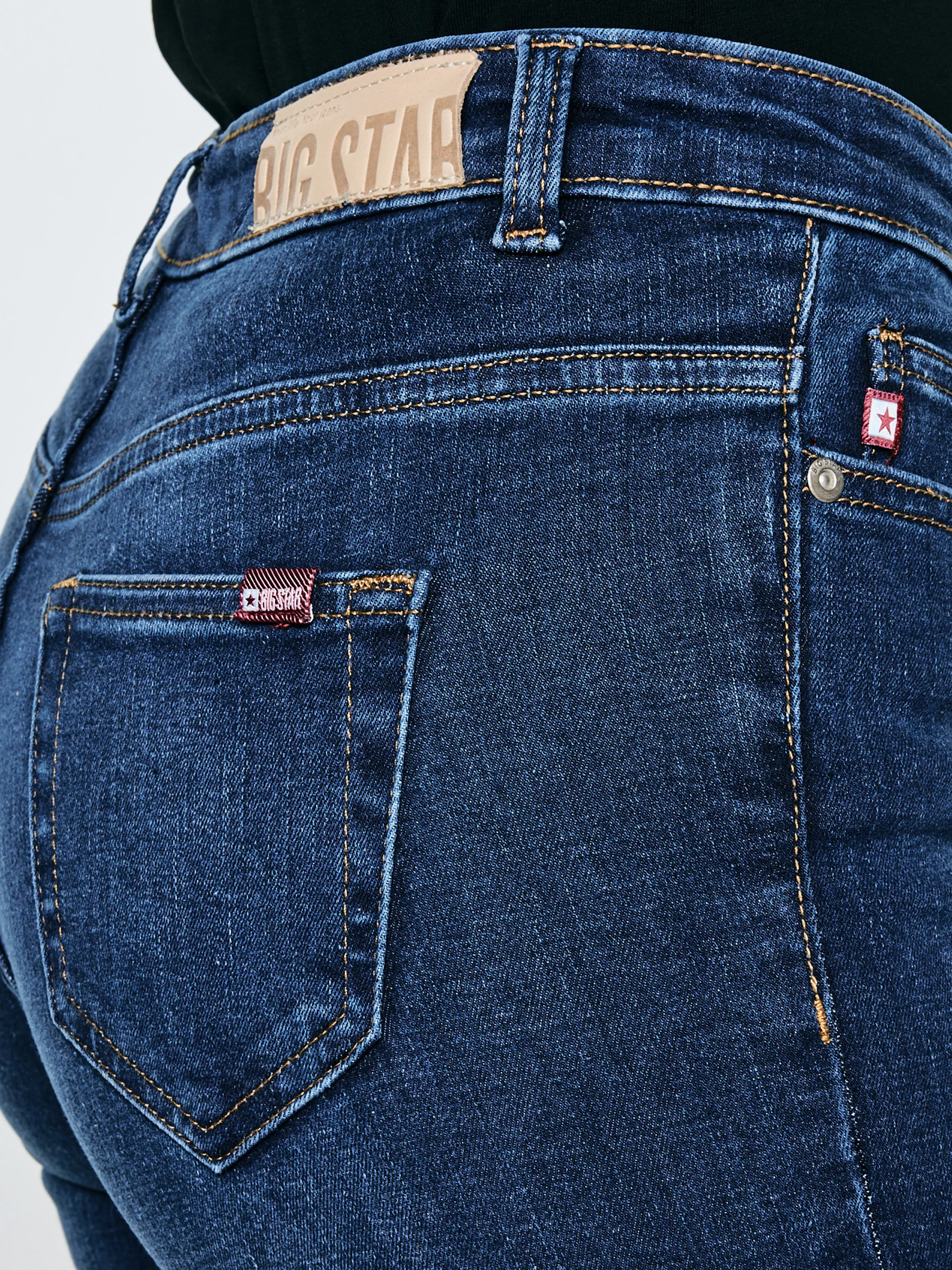 Jeansy damskie skinny niebieskie Adela 358