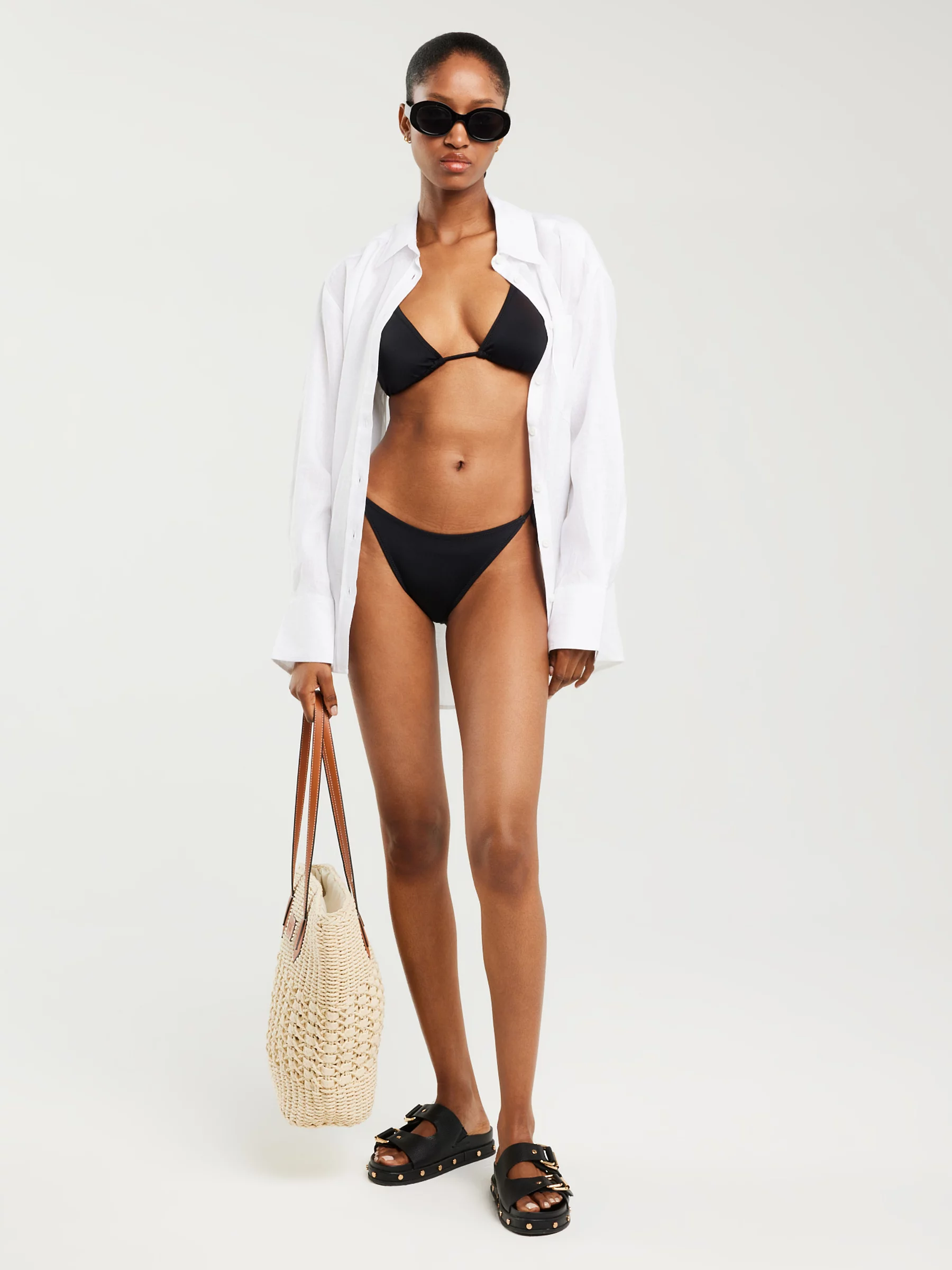 Dół od kostiumu kąpielowego czarny Bellsara 906