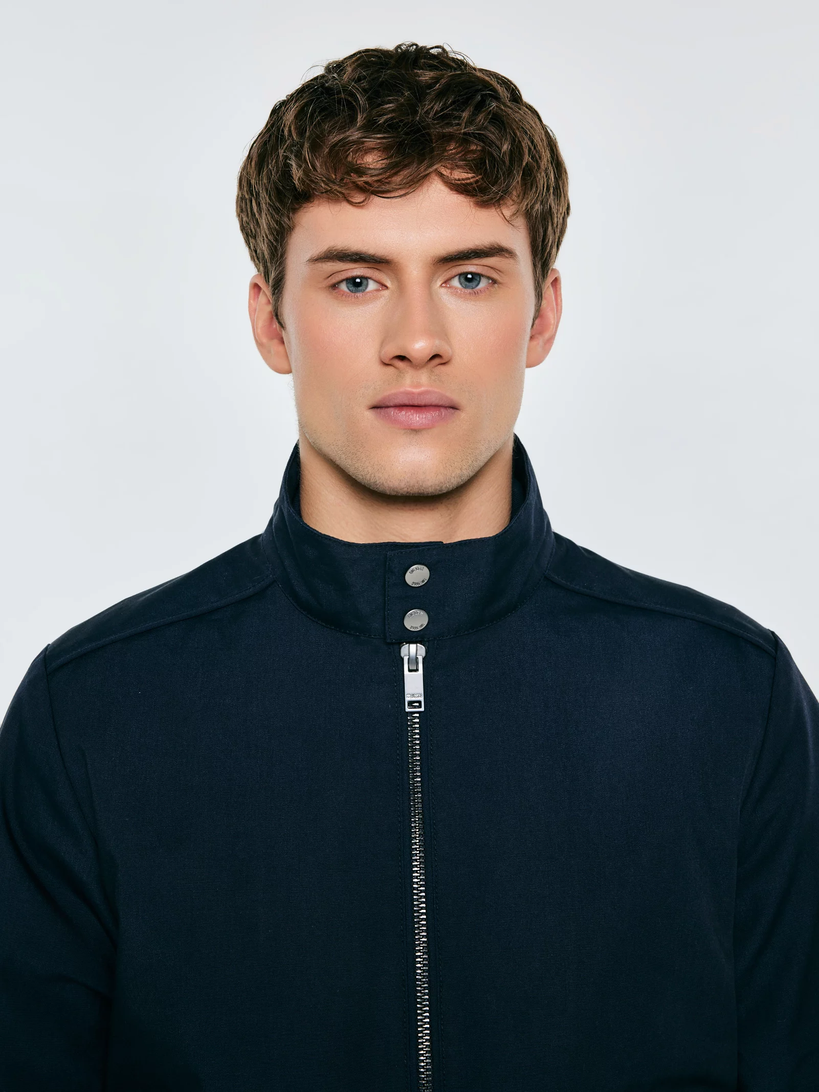 Kurtka męska wiatrówka granatowa Chakan 403