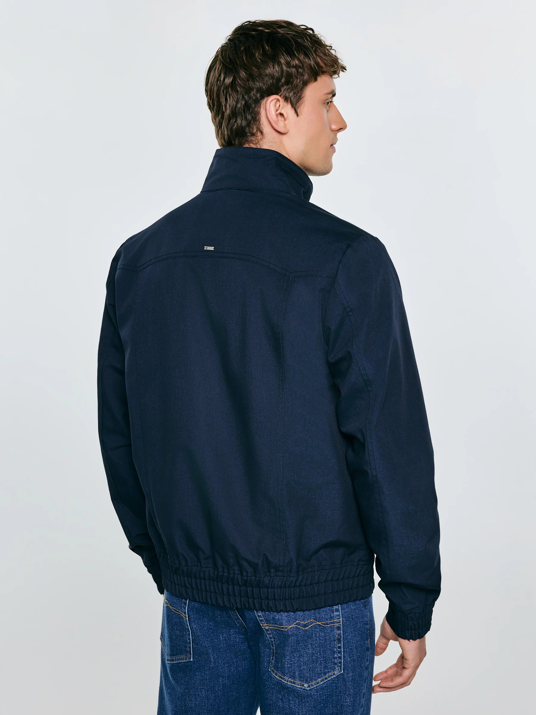 Kurtka męska wiatrówka granatowa Chakan 403