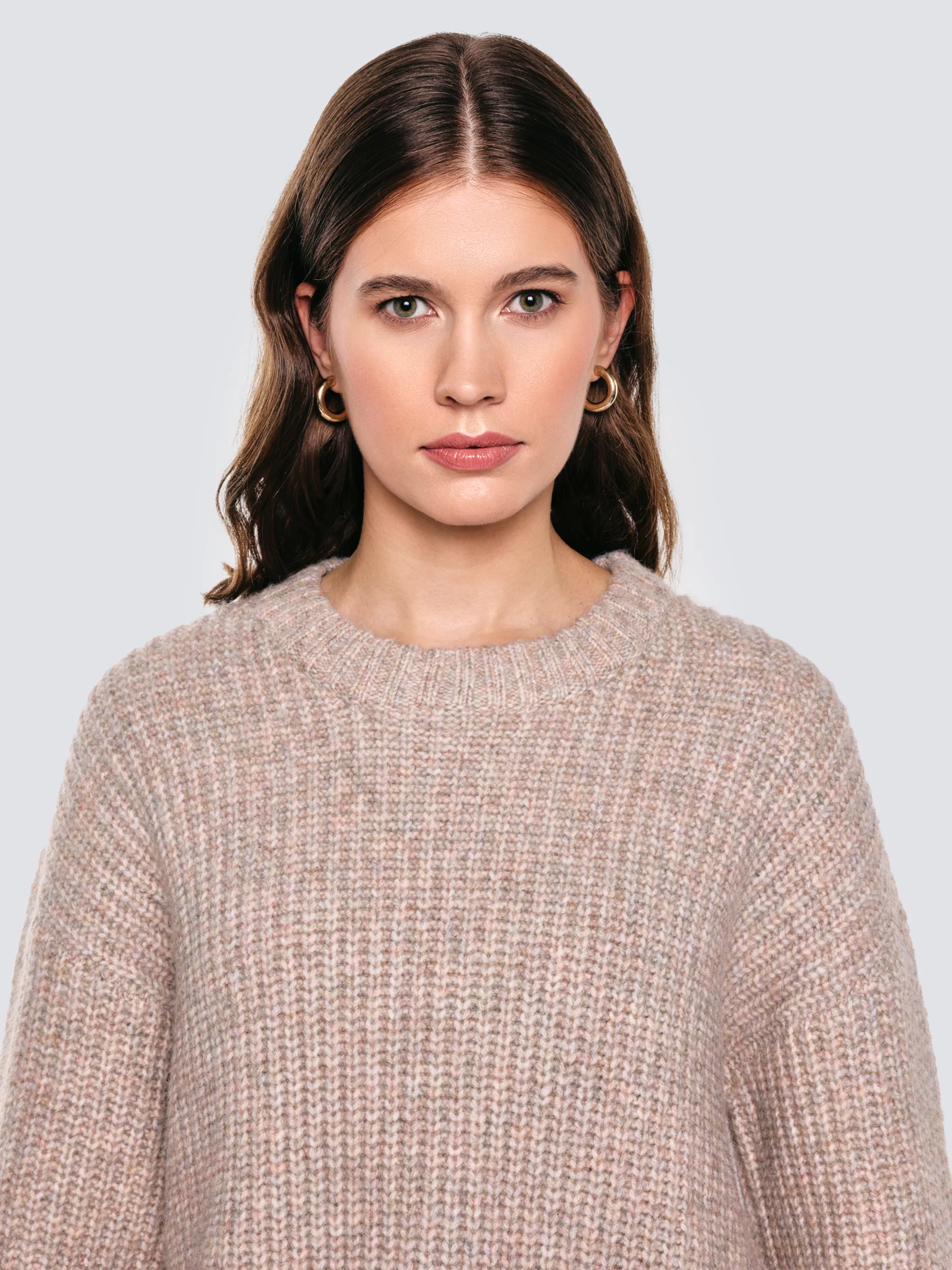 Sweter damski beżowy Amaya 805