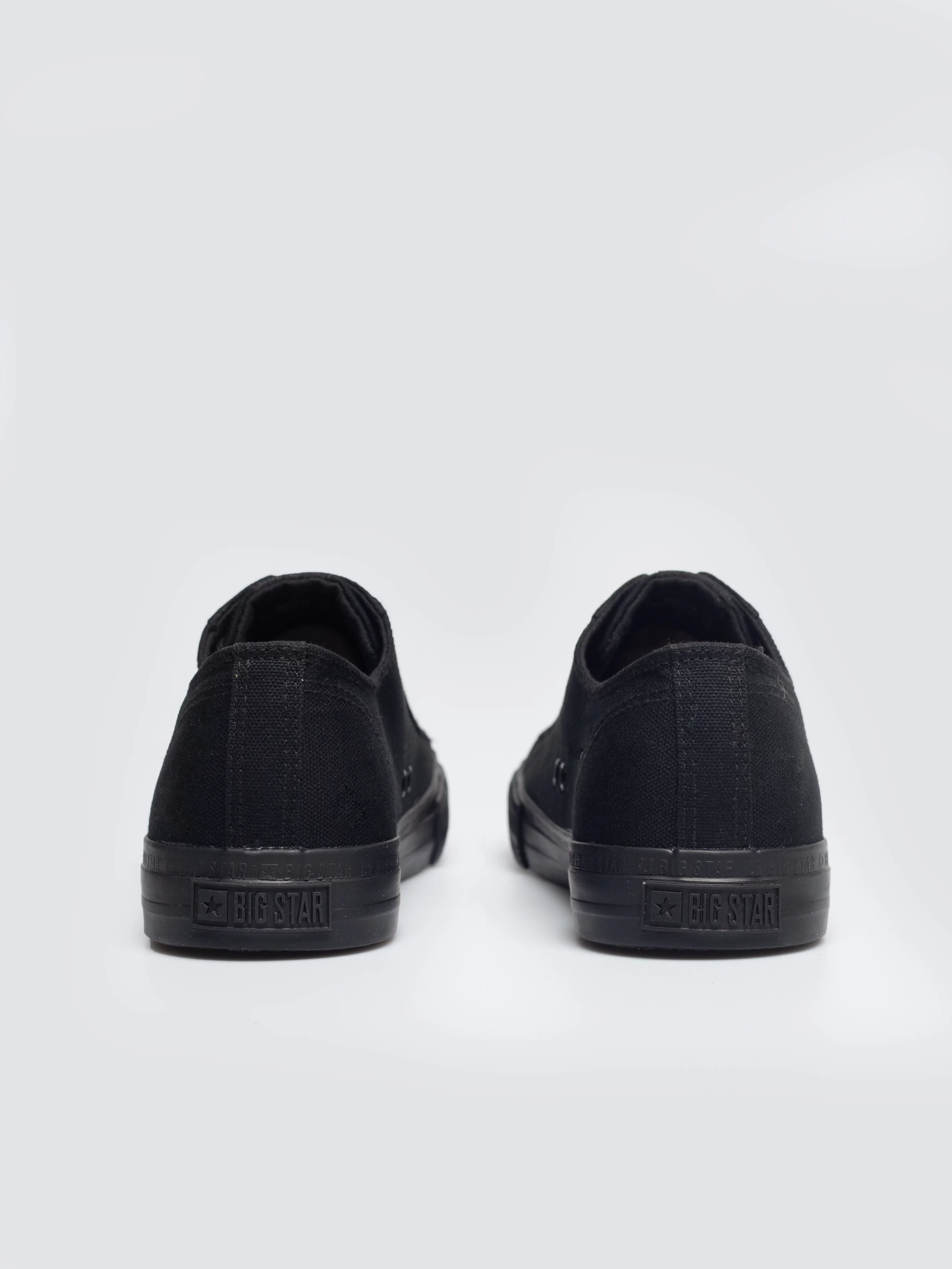 Trampki męskie niskie czarne RR174A072 906