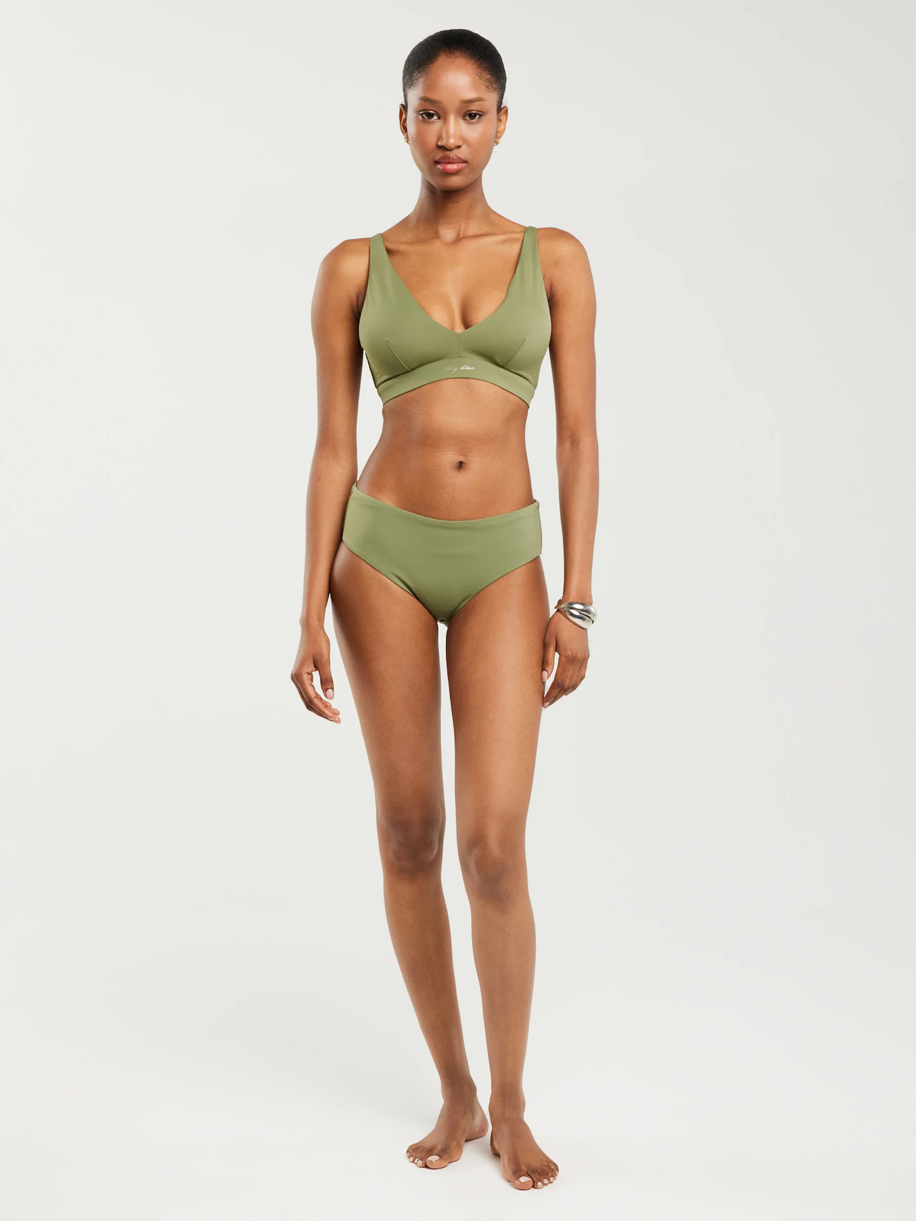 Dół od kostiumu kąpielowego khaki Morrasa 303