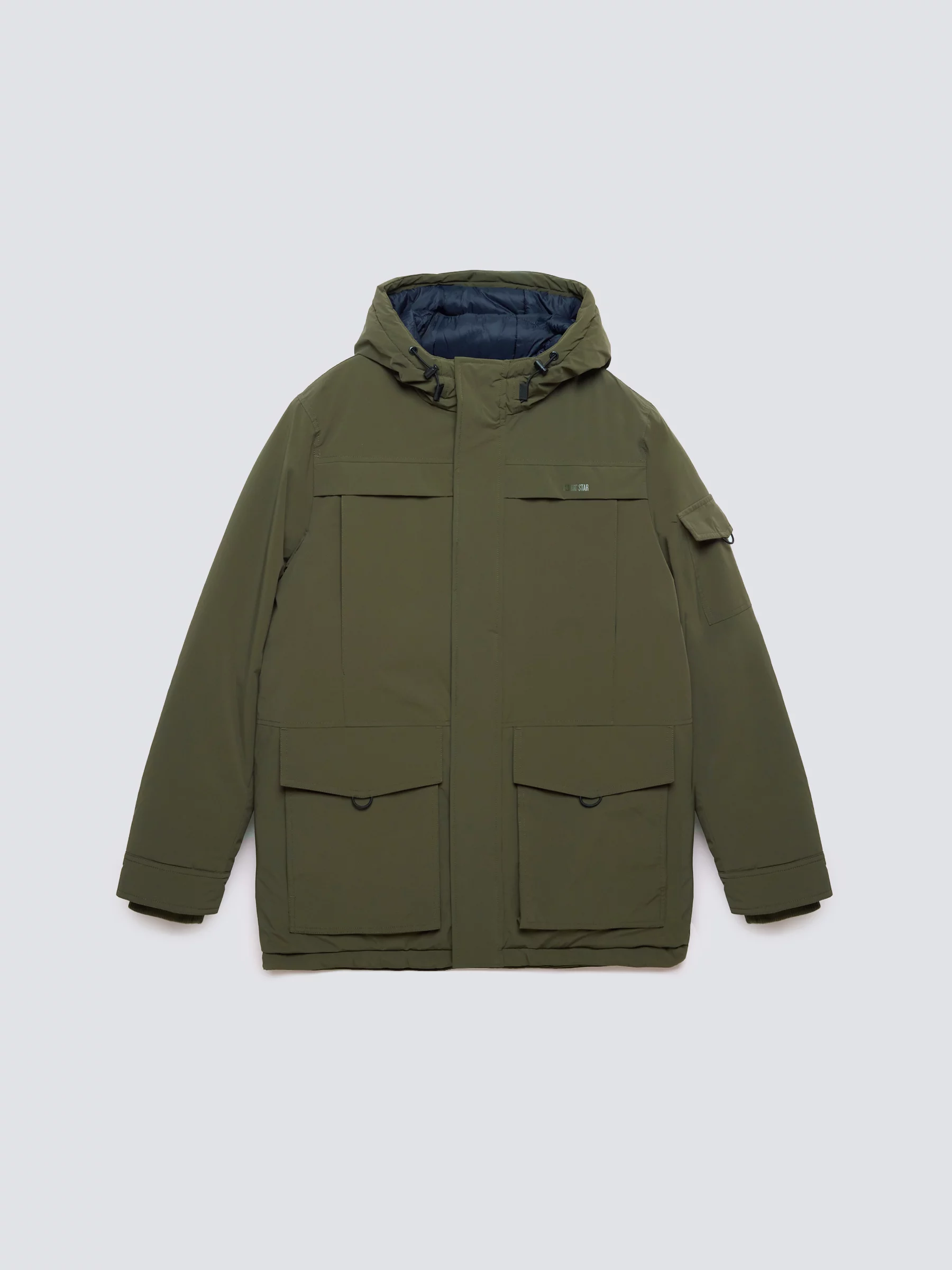 Kurtka męska z wypełnieniem khaki Lob 303